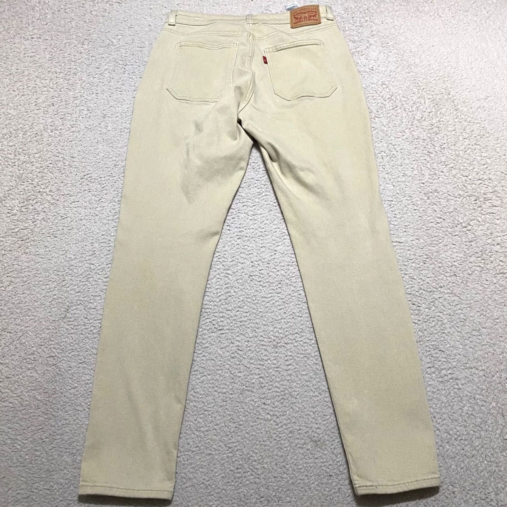 Levi's Levi's 721 Jeans Womens Beige Denim High Rise Slim Skinny 30 Regular Jeans Beige Levi's 721 Womens Size 30" / US 8 / IT 44 - 2 Thumbnail