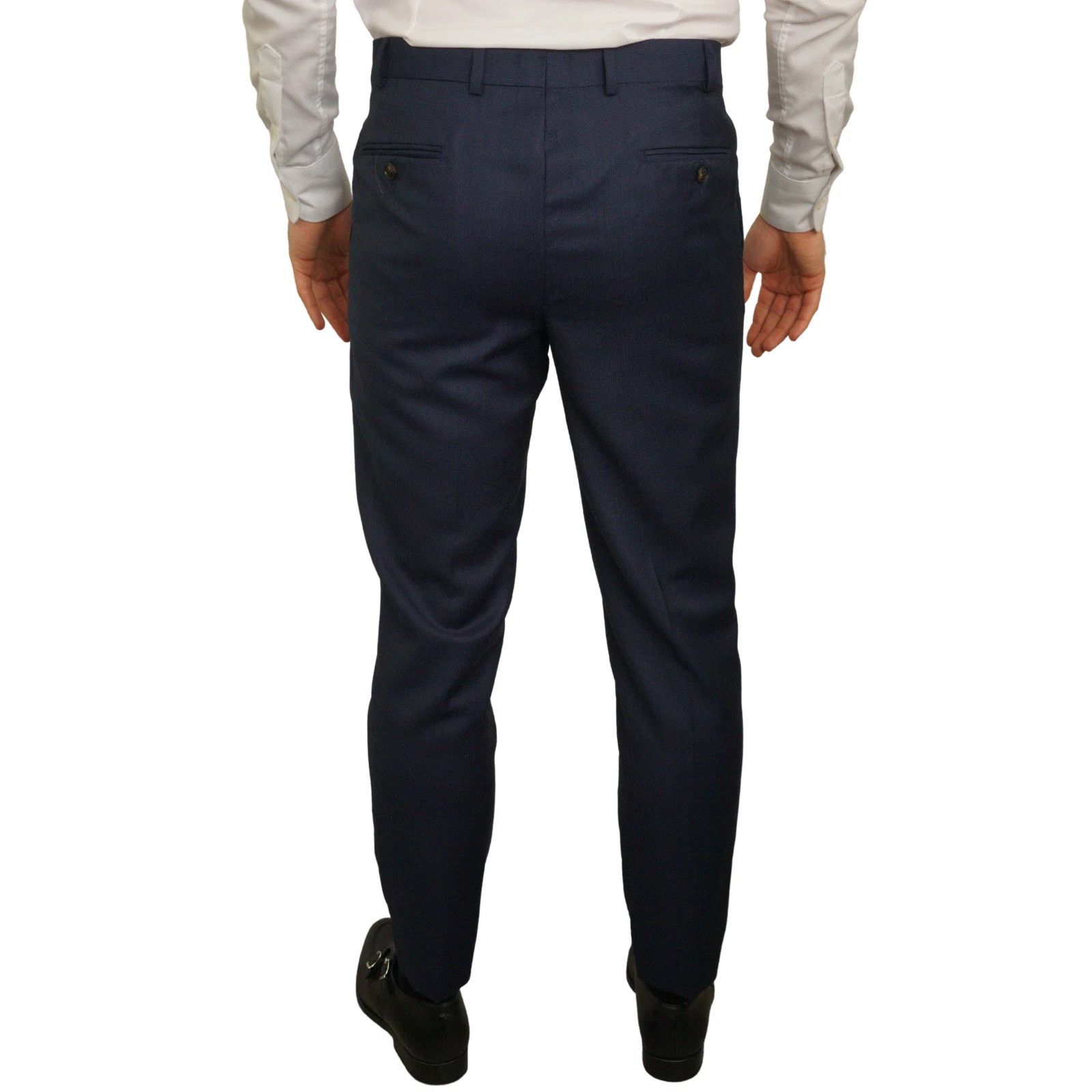 Suitsupply Men Suitsupply Suit La Spalla Blue Vitale Barberis UK/US40L Size 40L - 8 Thumbnail