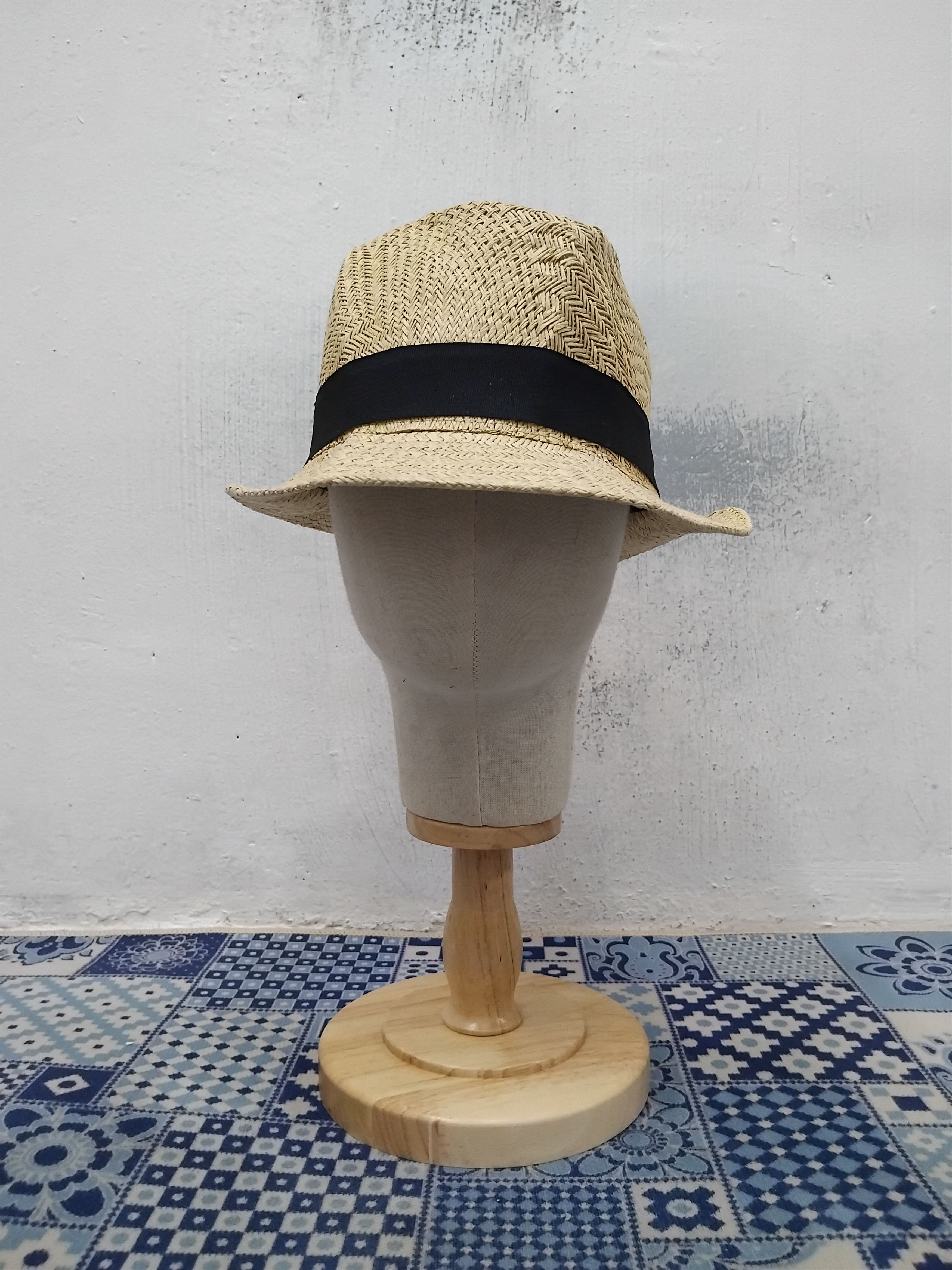 Japanese Brand 💥Basiquenti brand fedora hat Size ONE SIZE - 1 Thumbnail