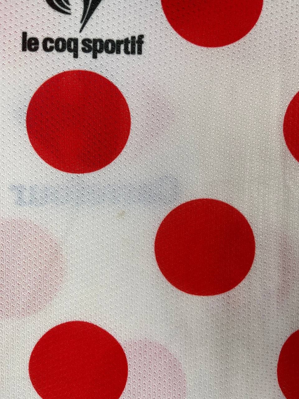 Other Le Coq Sportif Tour De France Polka Dot Jersey Cycling L Size US L / EU 52-54 / 3 - 6 Thumbnail