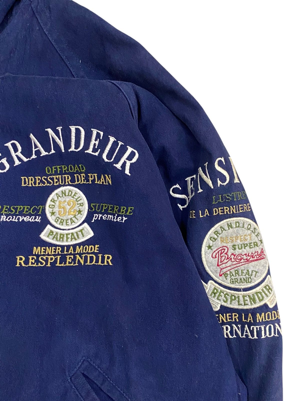 Vintage Vintage Reversible Embroidered Hooded Jacket Size US L / EU 52-54 / 3 - 6 Thumbnail