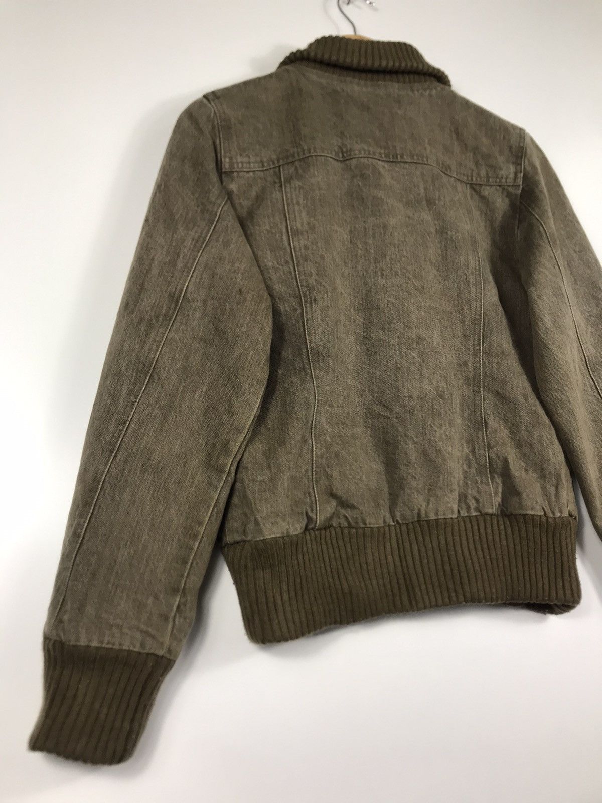Japanese Brand 🔥Glacier Trucker Style Bomber Jacket Size L / US 10 / IT 46 - 15 Thumbnail