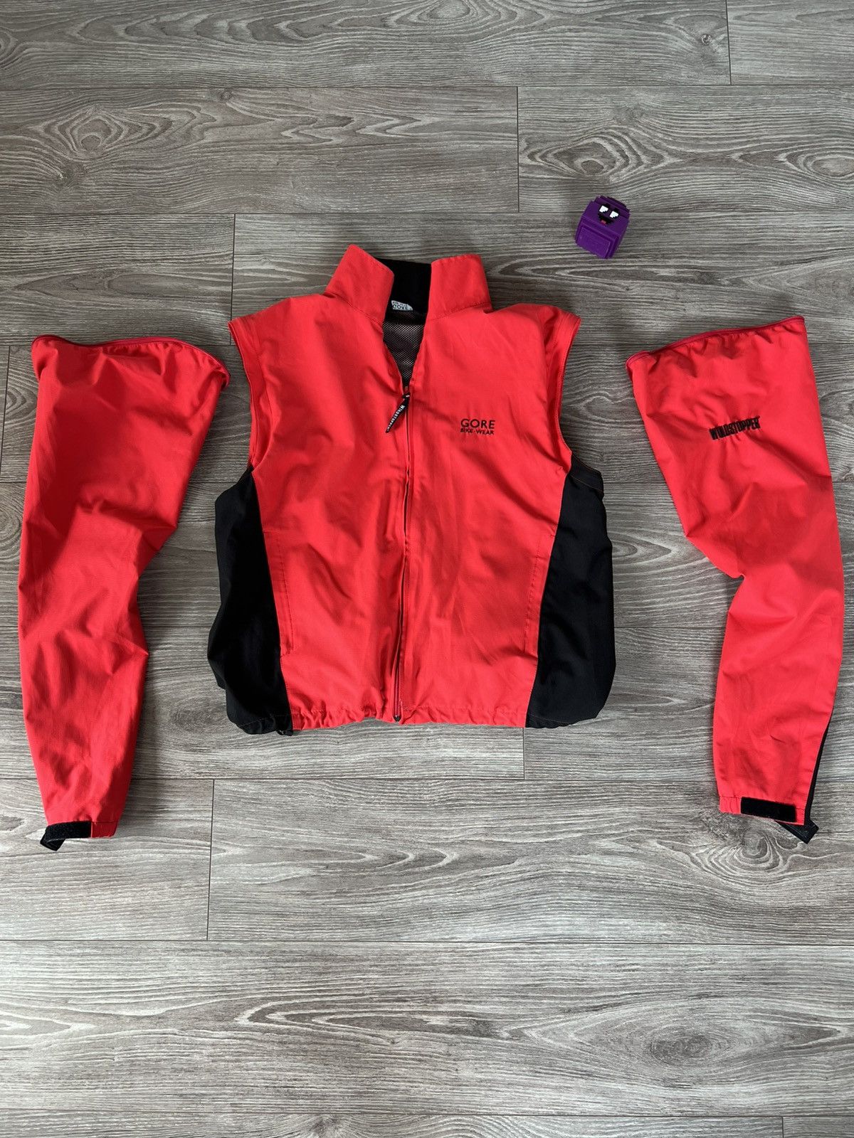 GOREWEAR Gore Bike Wear Windstopper Tex Pack Transformer Jacket/Vest Size US L / EU 52-54 / 3 - 1 Thumbnail