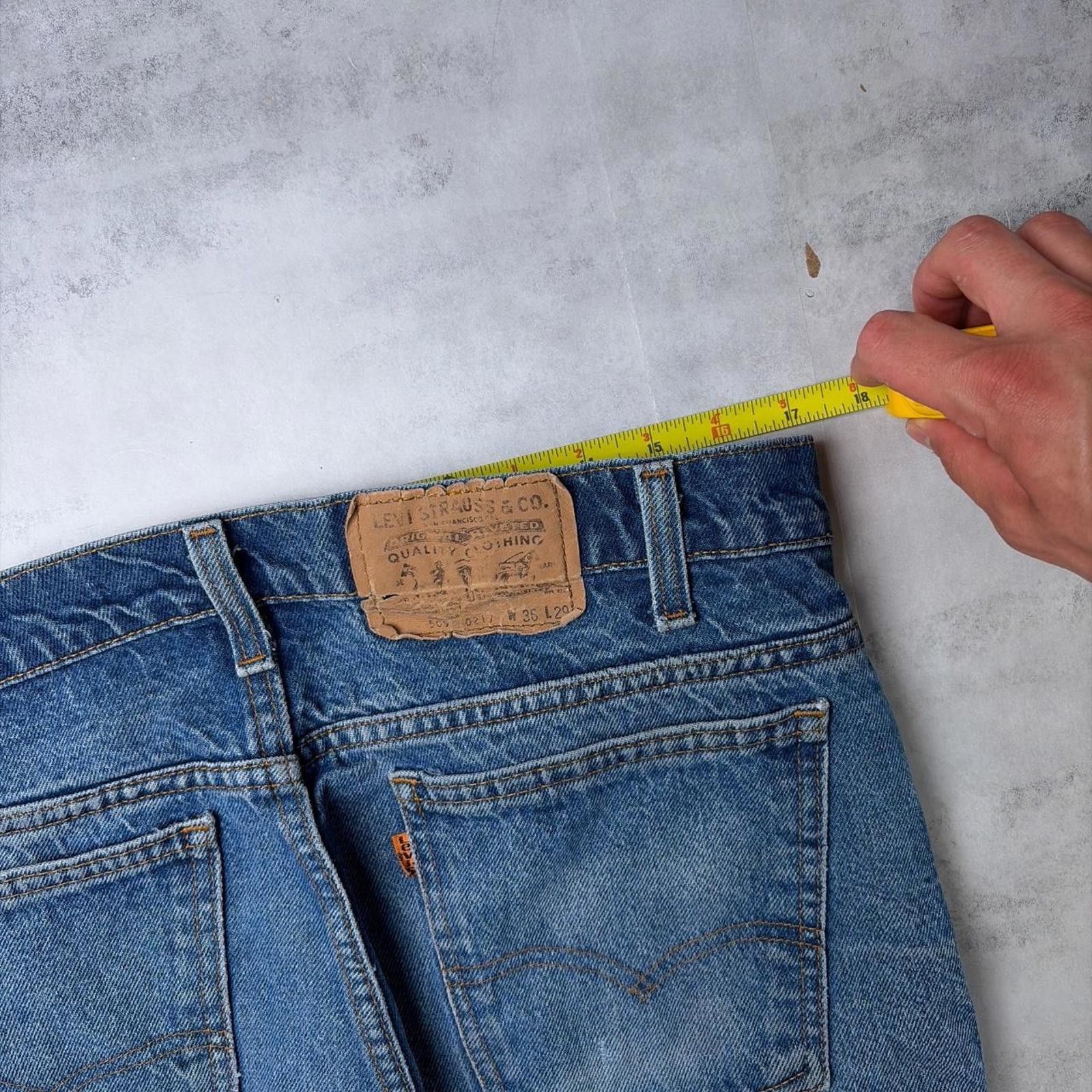 Levi's Vintage 90’s Levi’s 509 Orange Tab Straight Leg Denim Jeans Size US 35 - 6 Thumbnail