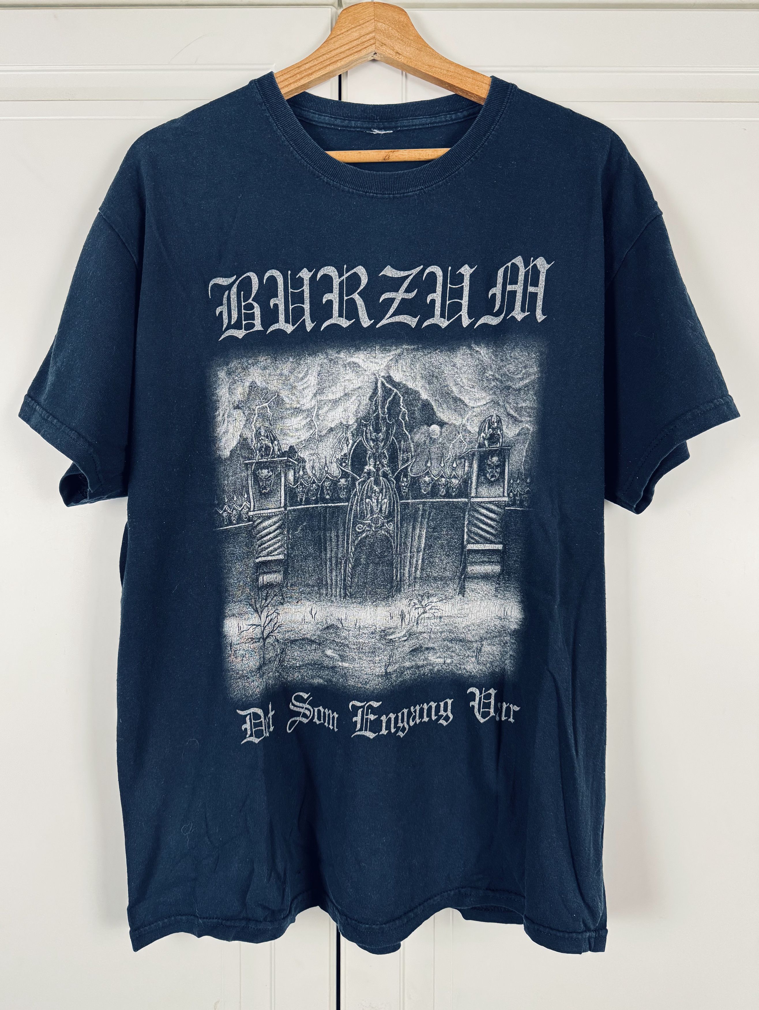 Band Tees Burzum - Det Som Engang Var 90s black metal t-shirt Size US L / EU 52-54 / 3 - 1 Thumbnail