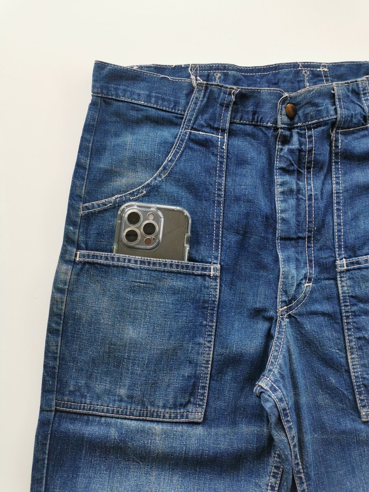 Lee Vintage Lee Made In USA ( Size 30x47 ) Size US 30 / EU 46 - 4 Thumbnail