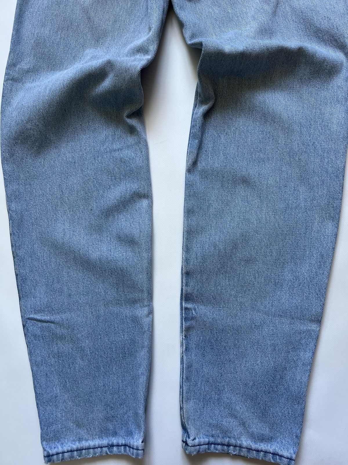 Armani Vintage Armani Jeans Blue Wash Distressed Denim Pants Size US 28 / EU 44 - 2 Thumbnail