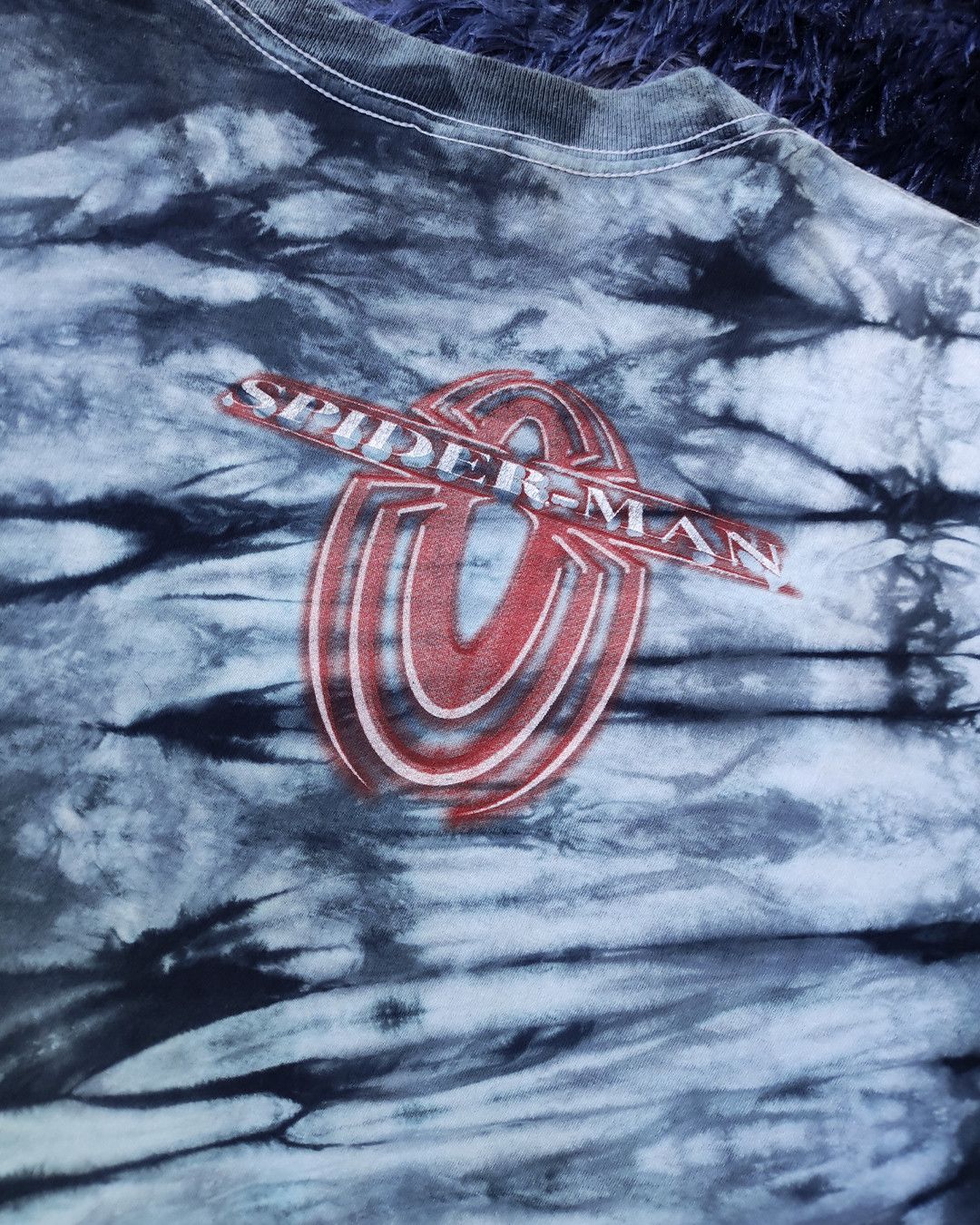 Marvel Comics × Vintage 2002 Spider-Man 1 mexican bootleg tie dye tee 🕷️ Size US XL / EU 56 / 4 - 6 Thumbnail