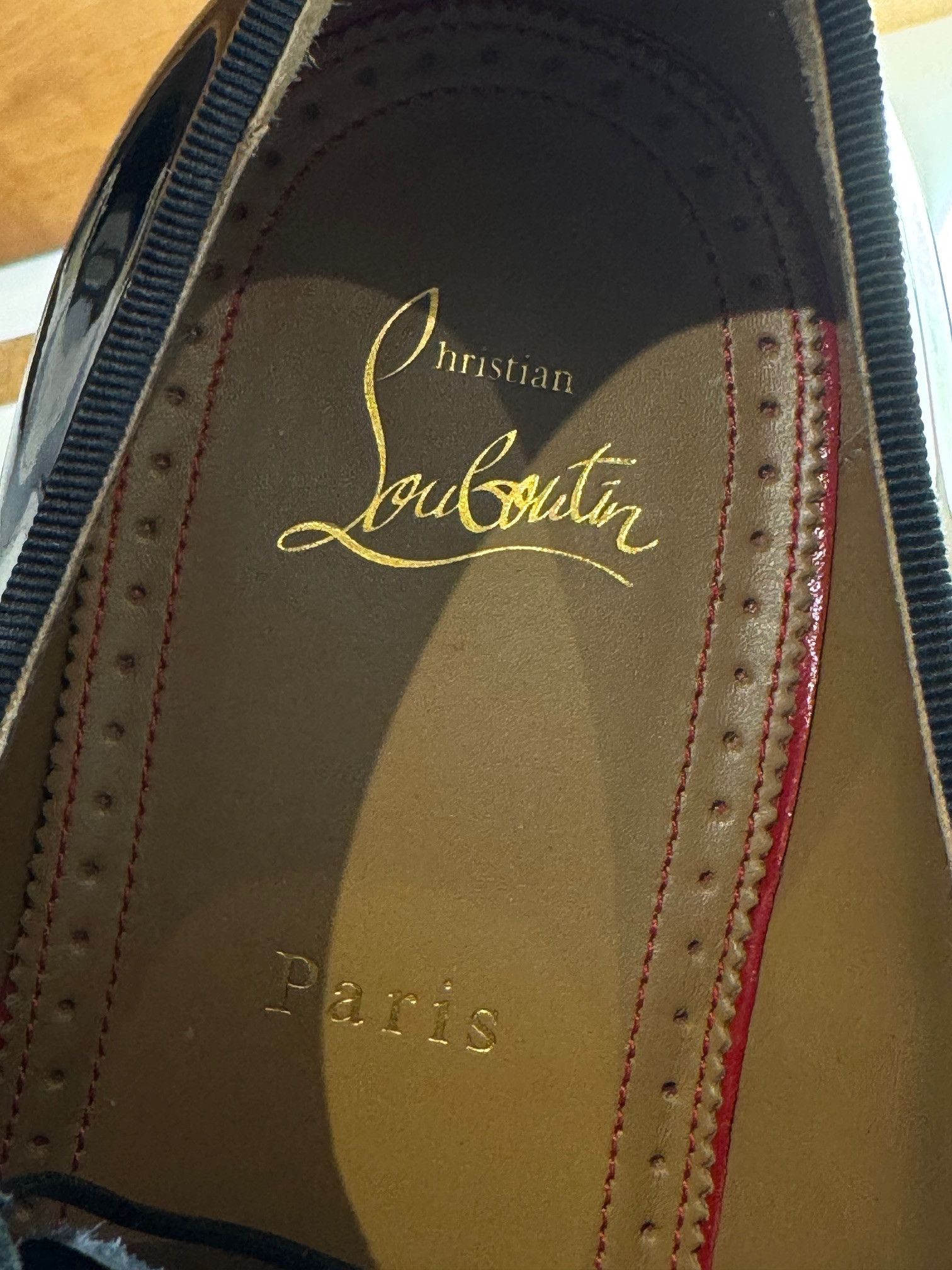 Christian Louboutin Christian Louboutin Chambeliss Flat – Patent Leather Size US 8 / EU 41 - 10 Thumbnail