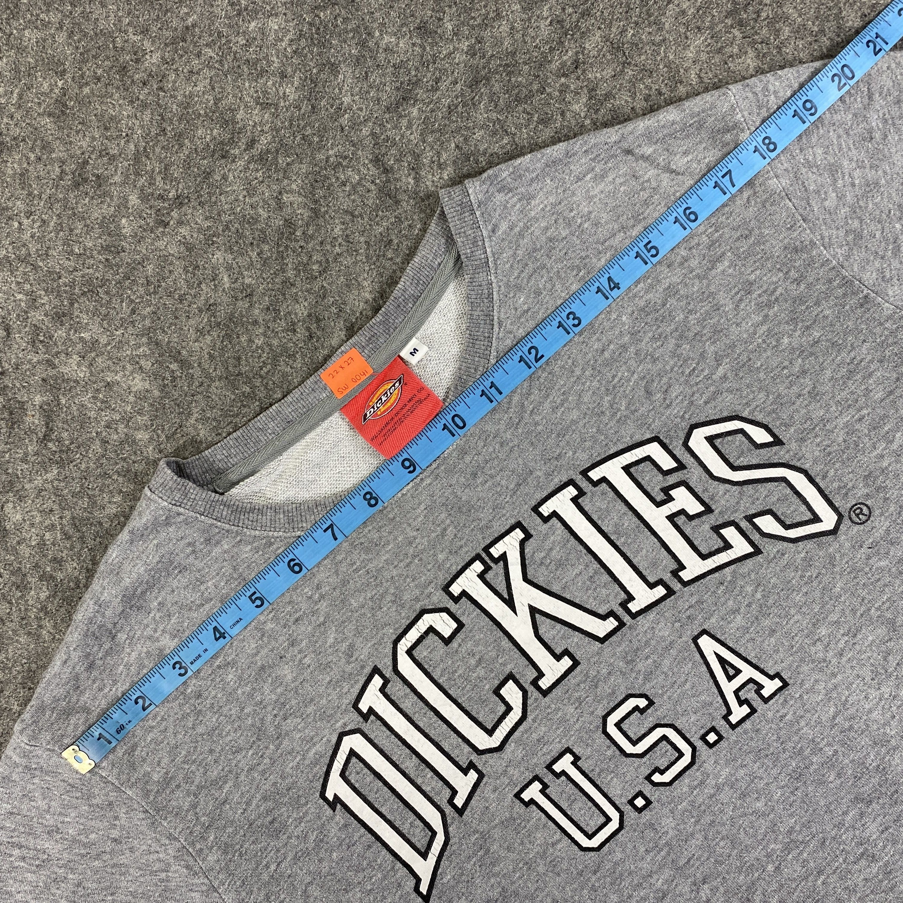 Dickies Vintage Dickies USA Spell Out Sweatshirt -SW041 Size US M / EU 48-50 / 2 - 8 Thumbnail