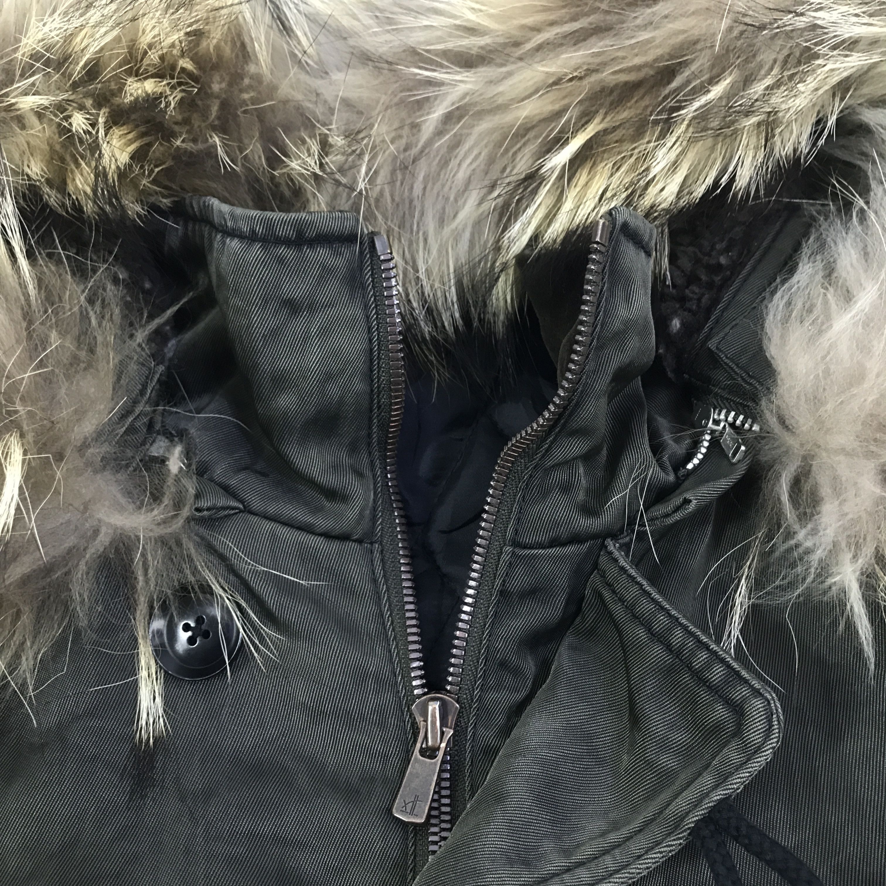 ABAHOUSE Vintage ABAHOUSE Japan Fur Hoodie Bomber Jacket K124B14 Size US M / EU 48-50 / 2 - 5 Thumbnail