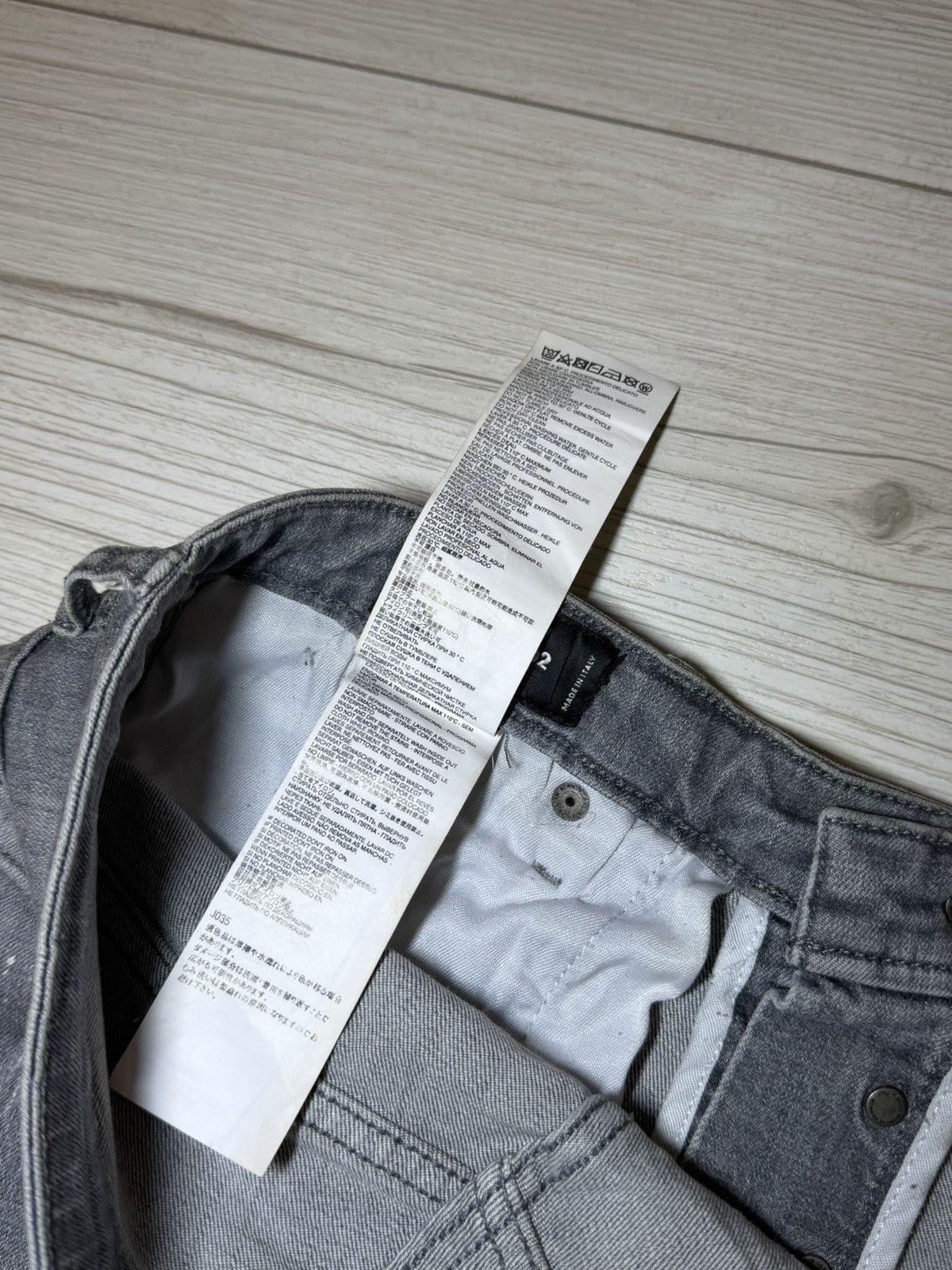 Dsquared2 🔥SLIM FIT DSQUARED2 ITALY JEANS RARE DENIM DRIP Size US 34 / EU 50 - 9 Thumbnail