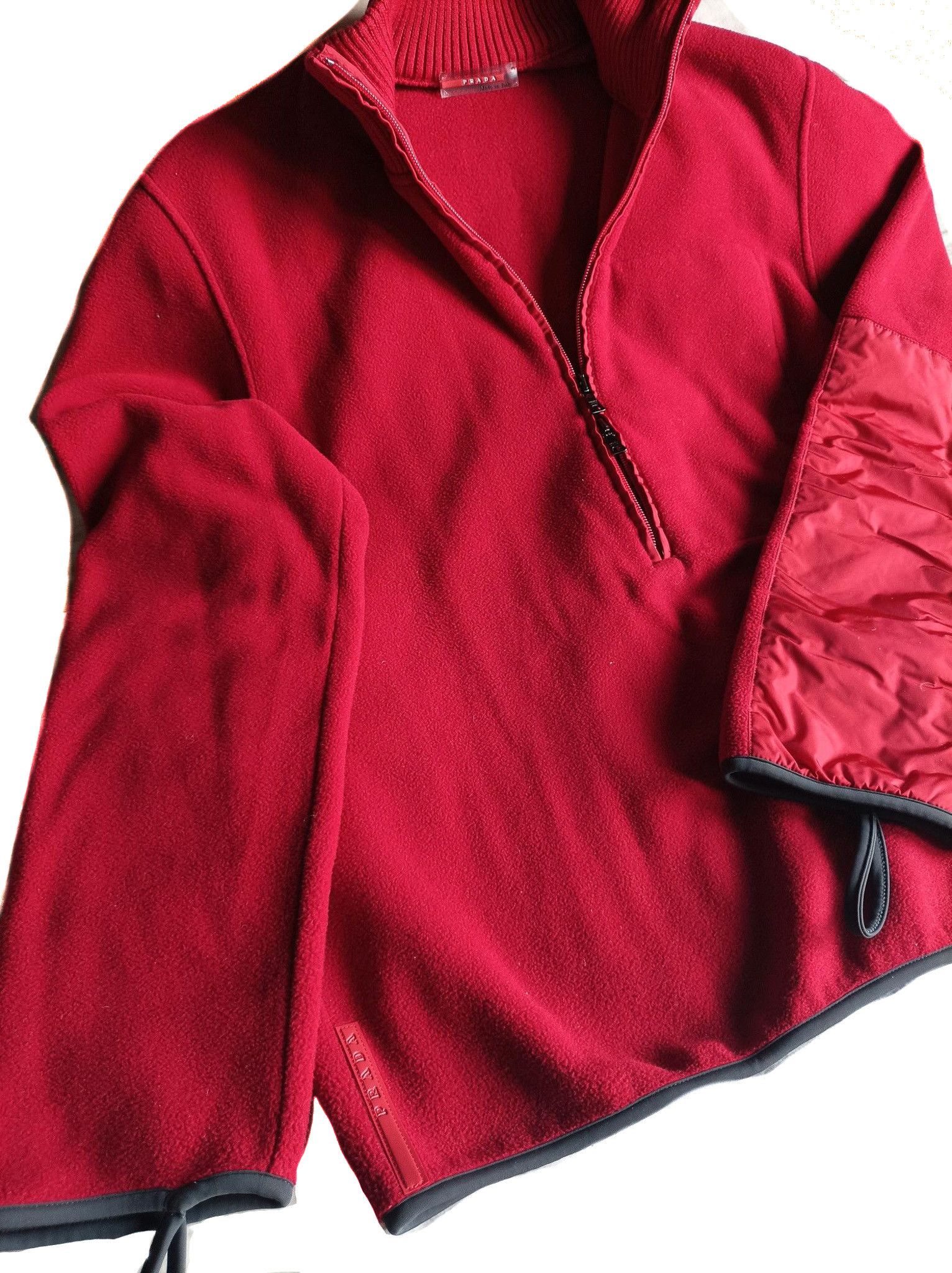 00s PRADA SPORT halfzip snowboard jacket Prada sport half