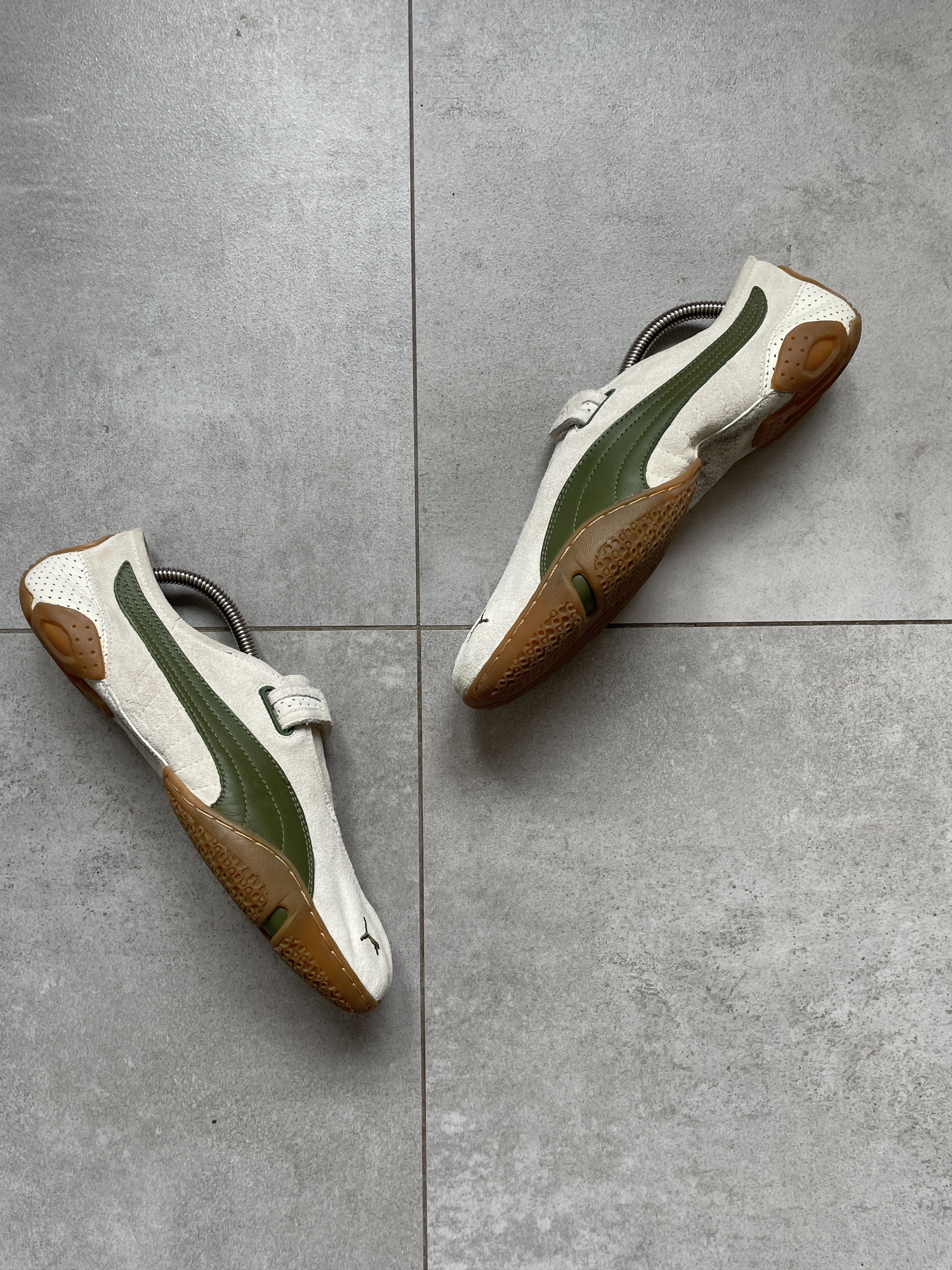 Puma PUMA CRIATURA ASANA MOSTRO SPEEDCAT BEIGE KHAKI SNEAKERS Size US 8 / EU 41 - 2 Thumbnail