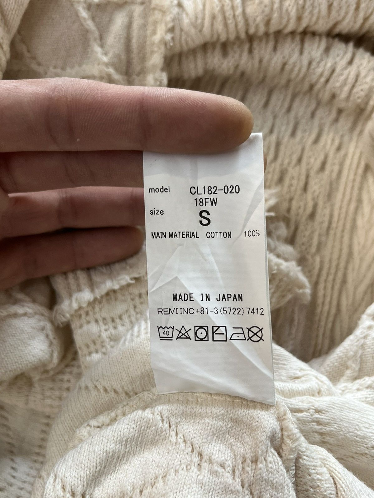Japanese Brand × Vintage JAPAN BRAND CALOLINE KNIT LONG SLEEVE SHIRTS Size US L / EU 52-54 / 3 - 5 Thumbnail
