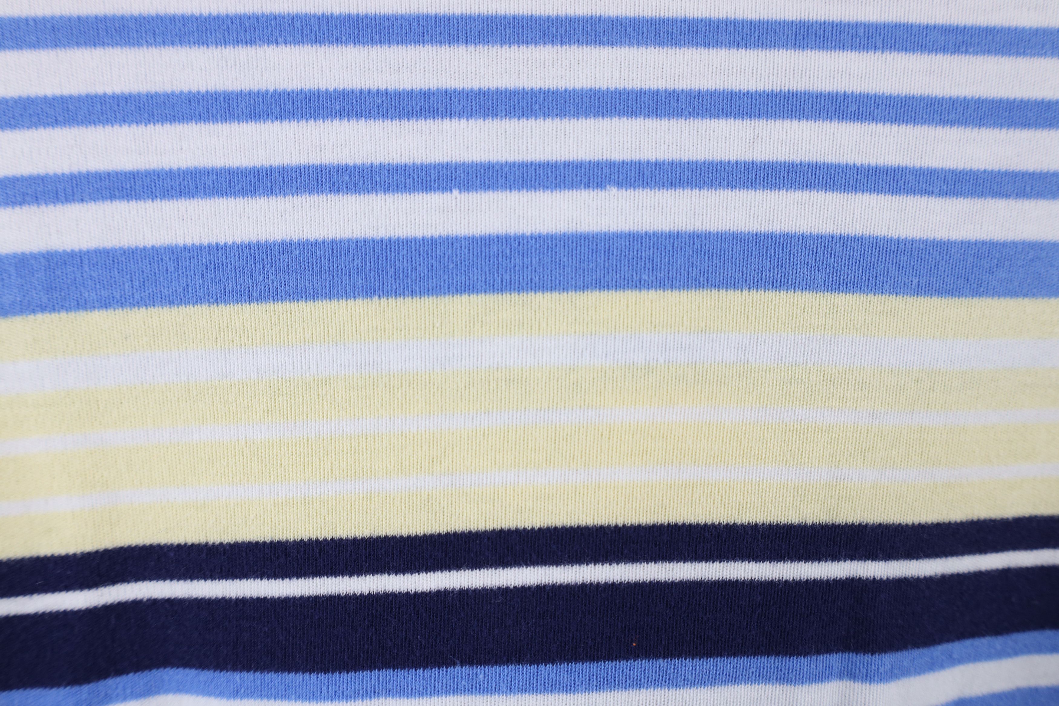 Ralph Lauren × Vintage Vintage 90s Ralph Lauren Block Knit Polo Shirt Cotton USA Size US XL / EU 56 / 4 - 9 Thumbnail