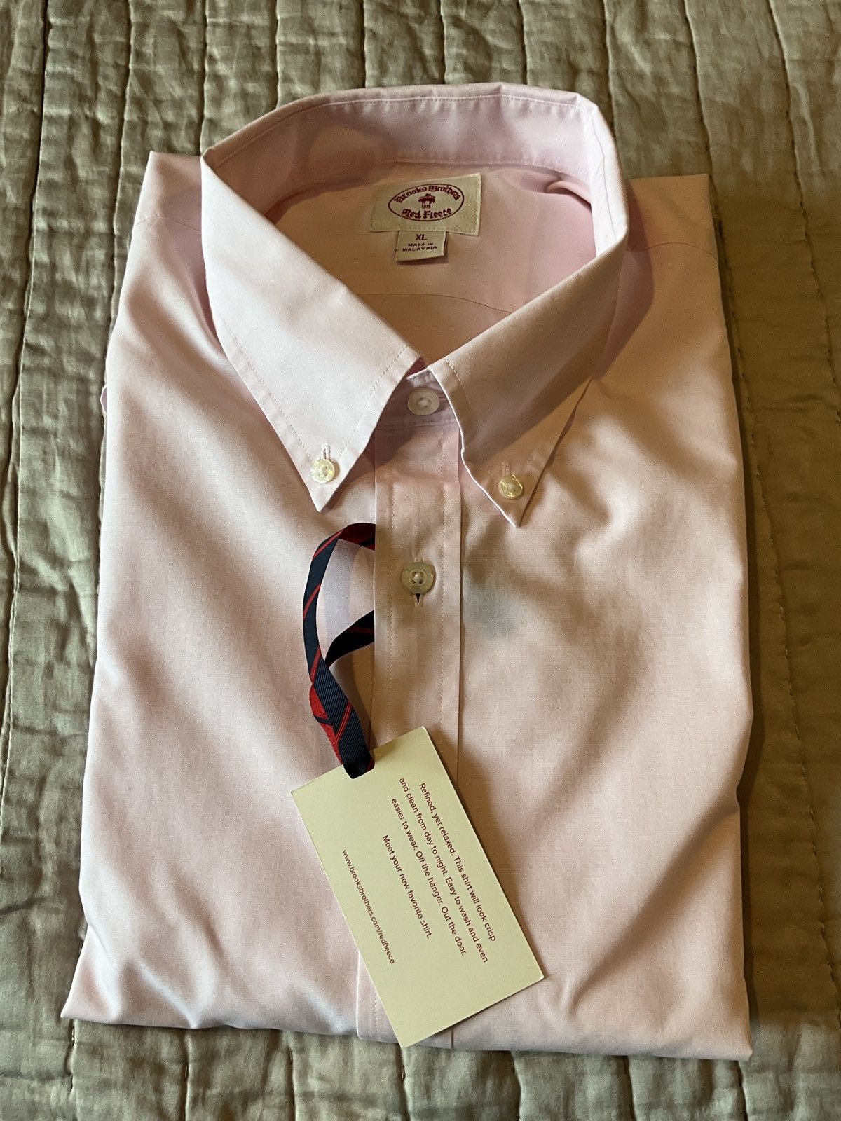 Brooks Brothers Brooks brothers red fleece dress shirt Size US XL / EU 56 / 4 - 5 Thumbnail