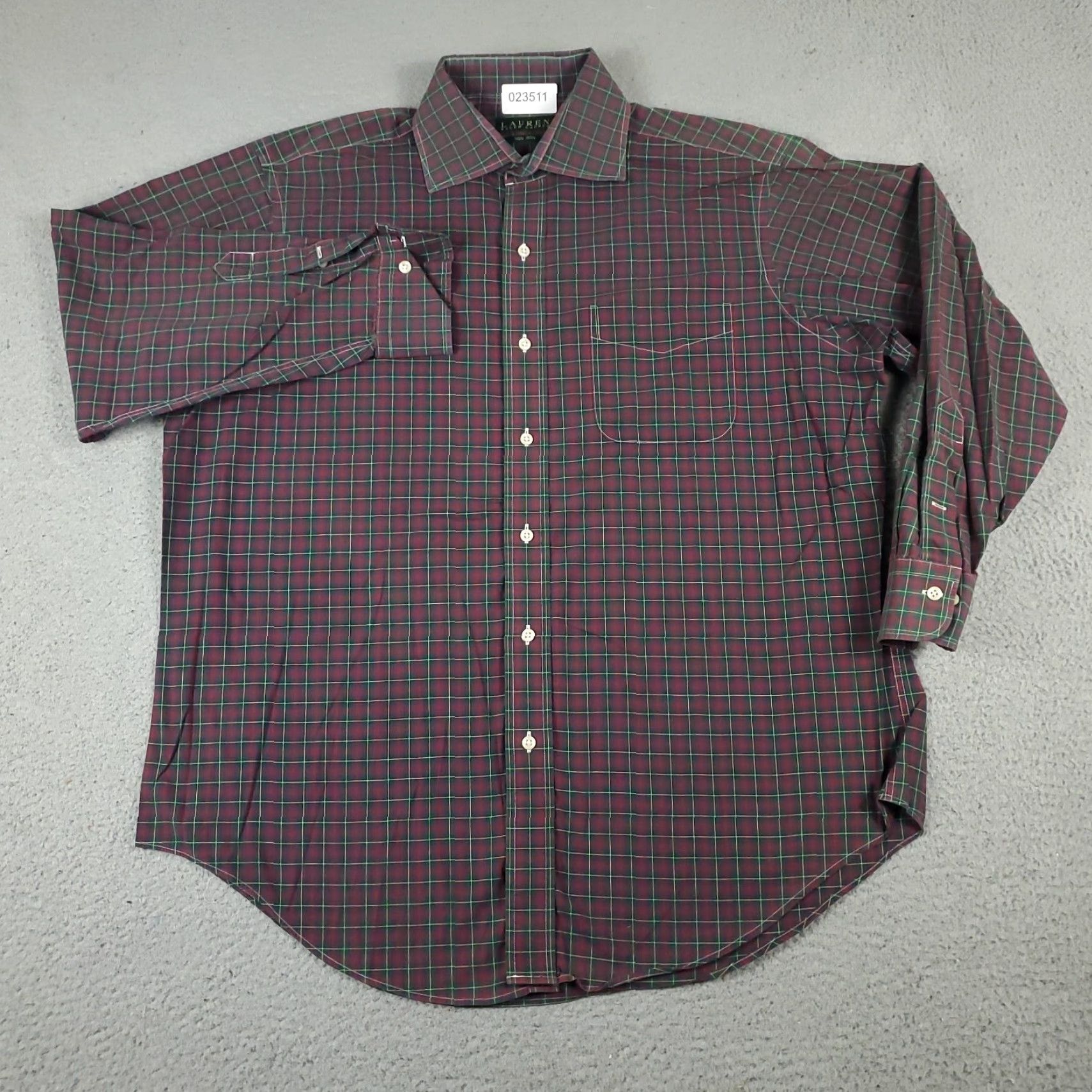 Ralph Lauren Ralph Lauren Shirt Mens 16.5 Red Plaid Casual Button Up Long Sleeve Shirt Size US L / EU 52-54 / 3 - 2 Thumbnail