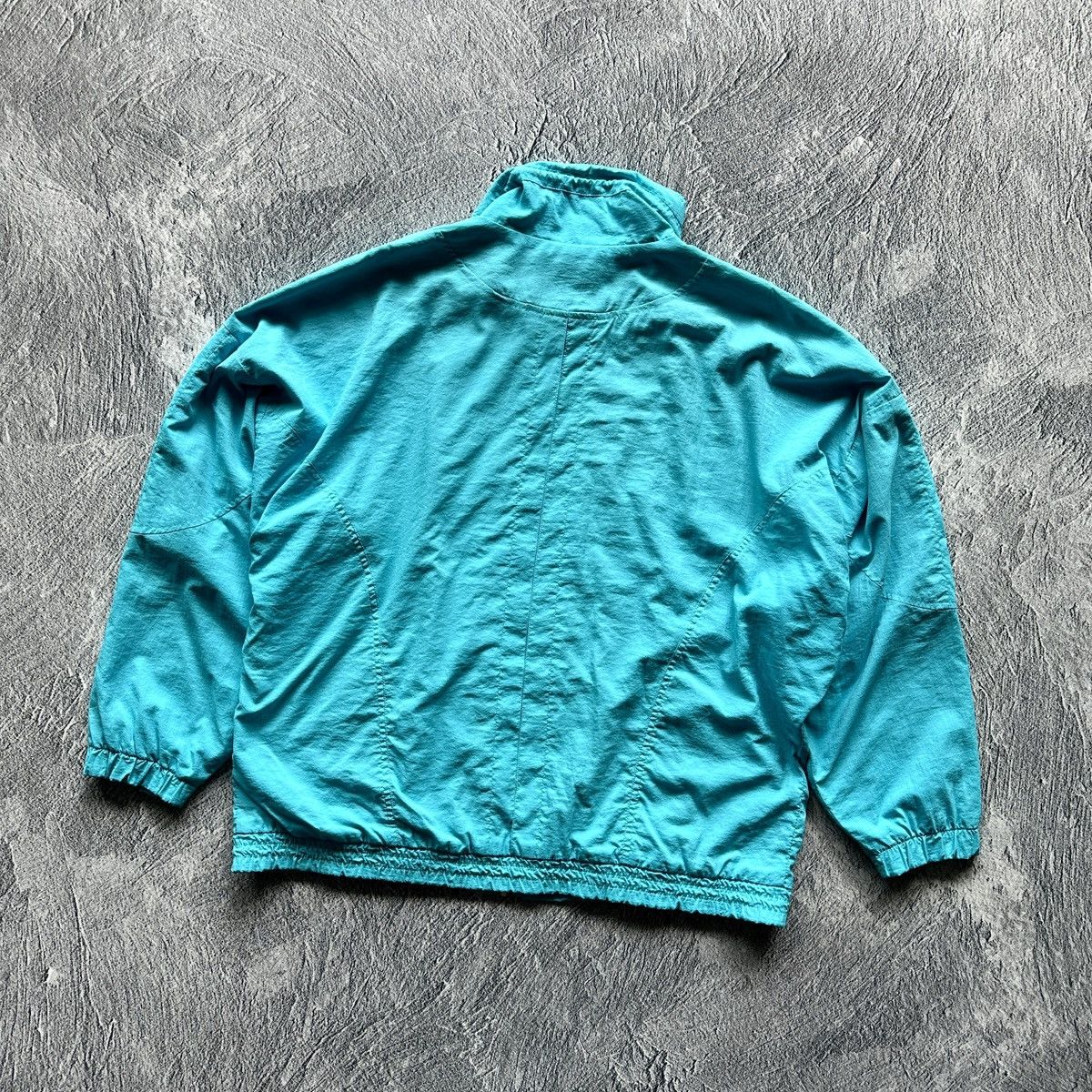 Adidas Vintage Men’s Adidas Nylon Light Jacket Full Zip Light Blue Size US L / EU 52-54 / 3 - 6 Thumbnail