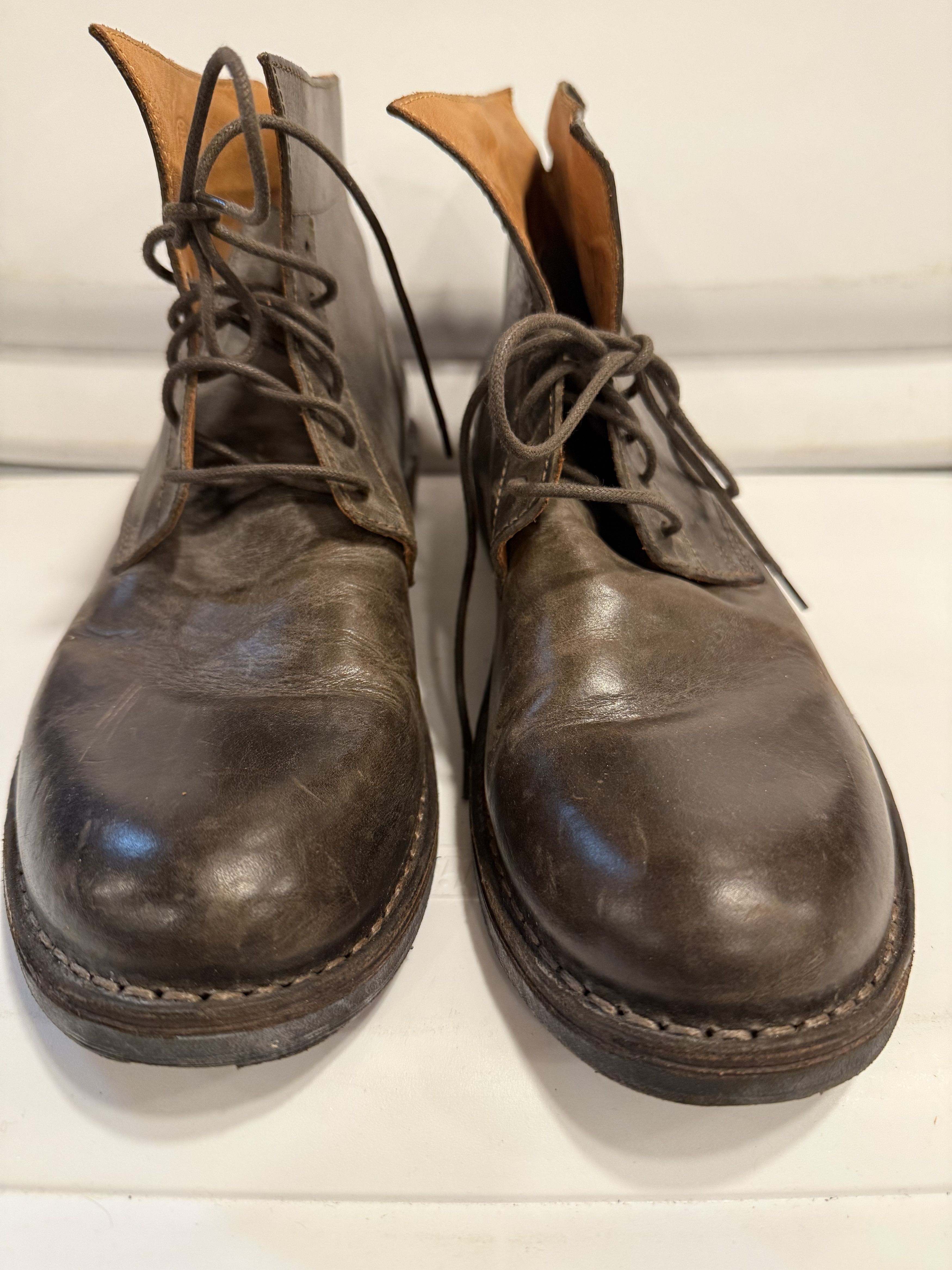 Fiorentini + Baker Fiorentini + Baker Brown Leather Ankle Boots Size US 9.5 / EU 42-43 - 4 Thumbnail