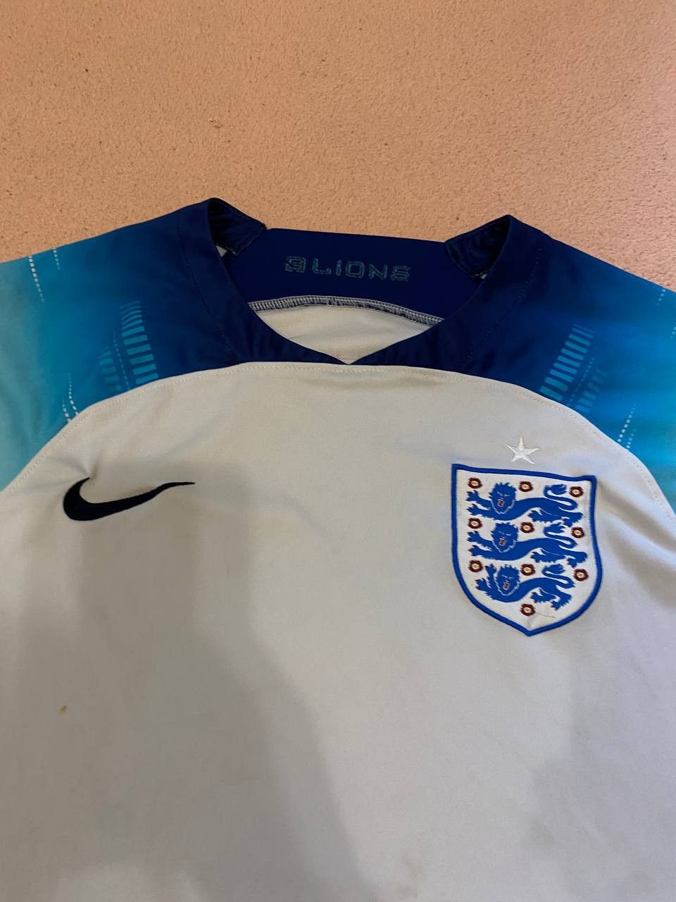 Nike × Vintage Vintage England Soccer Jersey Size US S / EU 44-46 / 1 - 10 Thumbnail