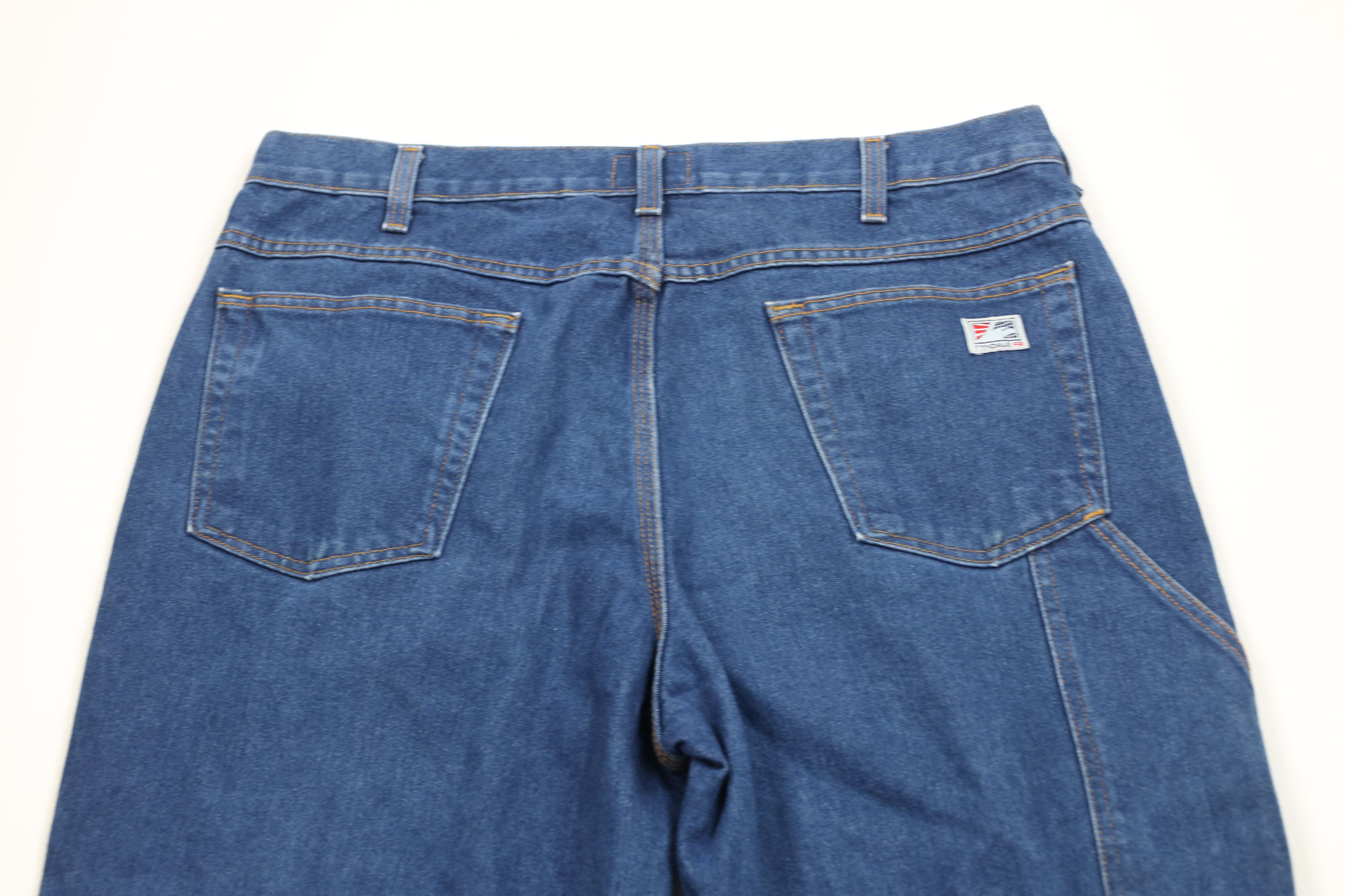 Vintage Tyndale FR Fire Flame Resistant Wide Leg Workwear Jeans USA Size US 36 / EU 52 - 13 Thumbnail