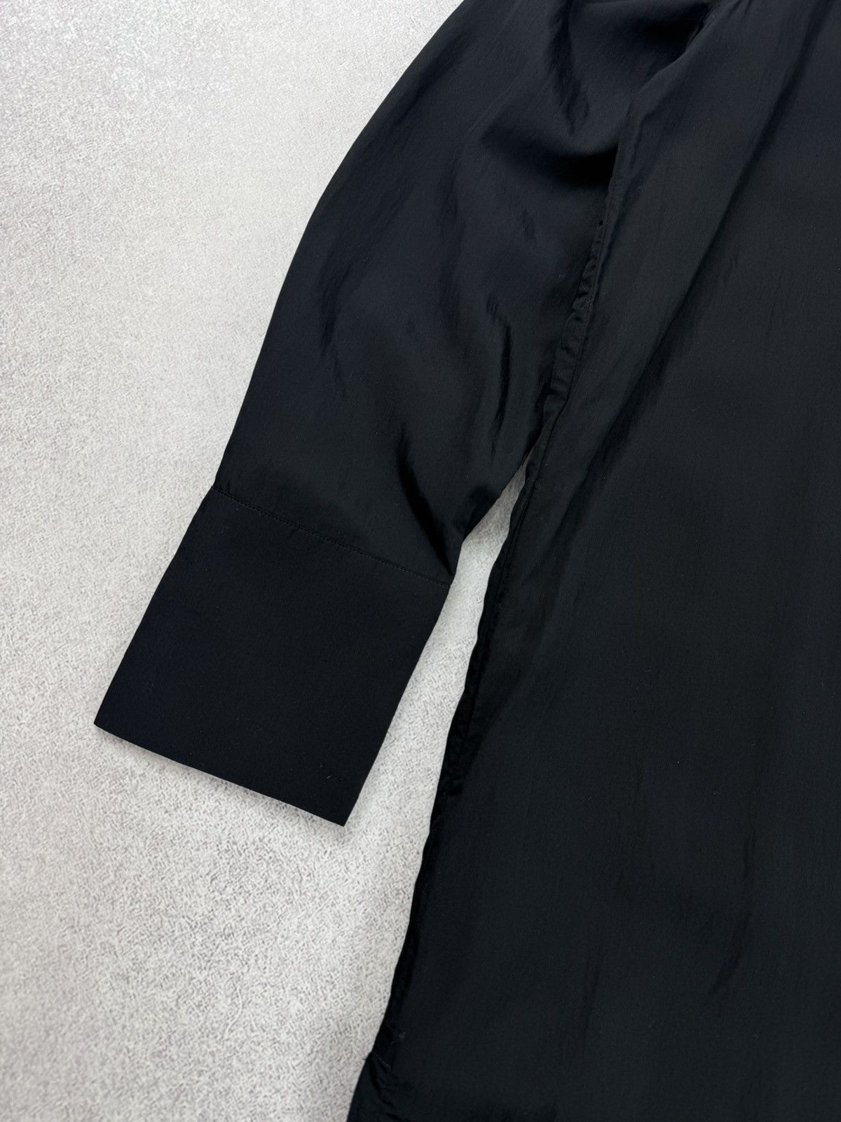 Barena Barena Venezia Black Long Shirt Size 46 Oversized Fit Size US S / EU 44-46 / 1 - 3 Thumbnail