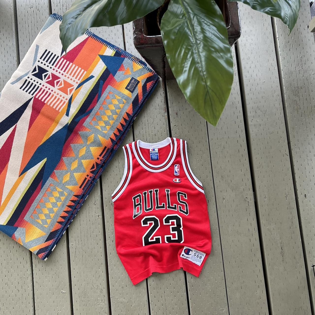 Champion Jordan Chicago Bulls Jersey Vintage NBA Champion Toddler Size US XXS / EU 40 - 4 Thumbnail
