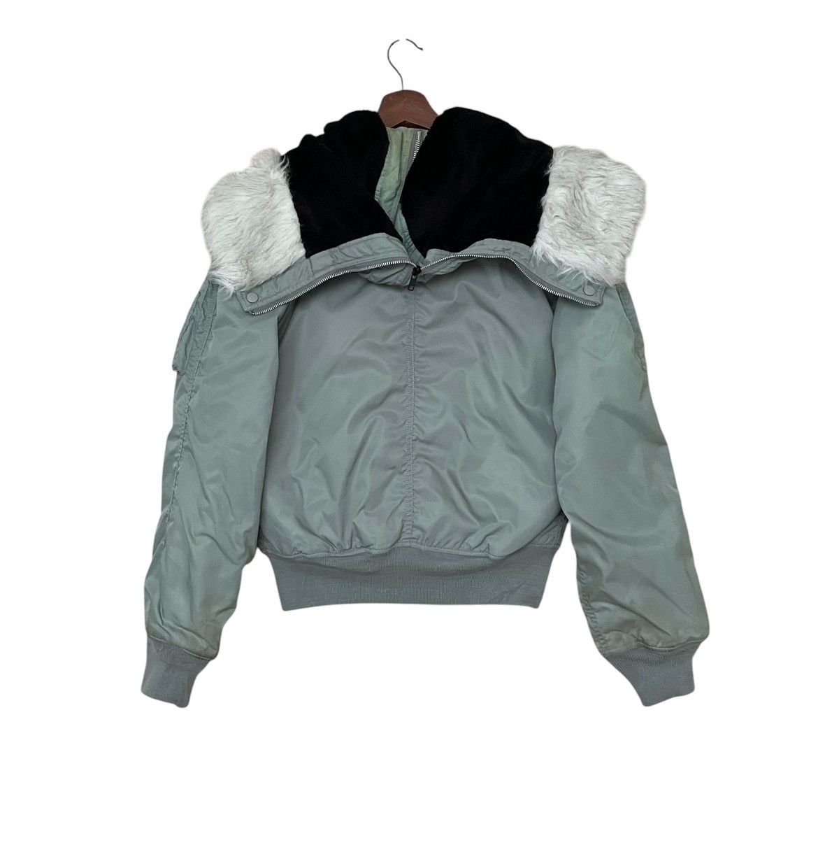 Vintage Vintage Brand Flight Jacket N-2B Short Waisted Parka 1990s Size US M / EU 48-50 / 2 - 2 Thumbnail