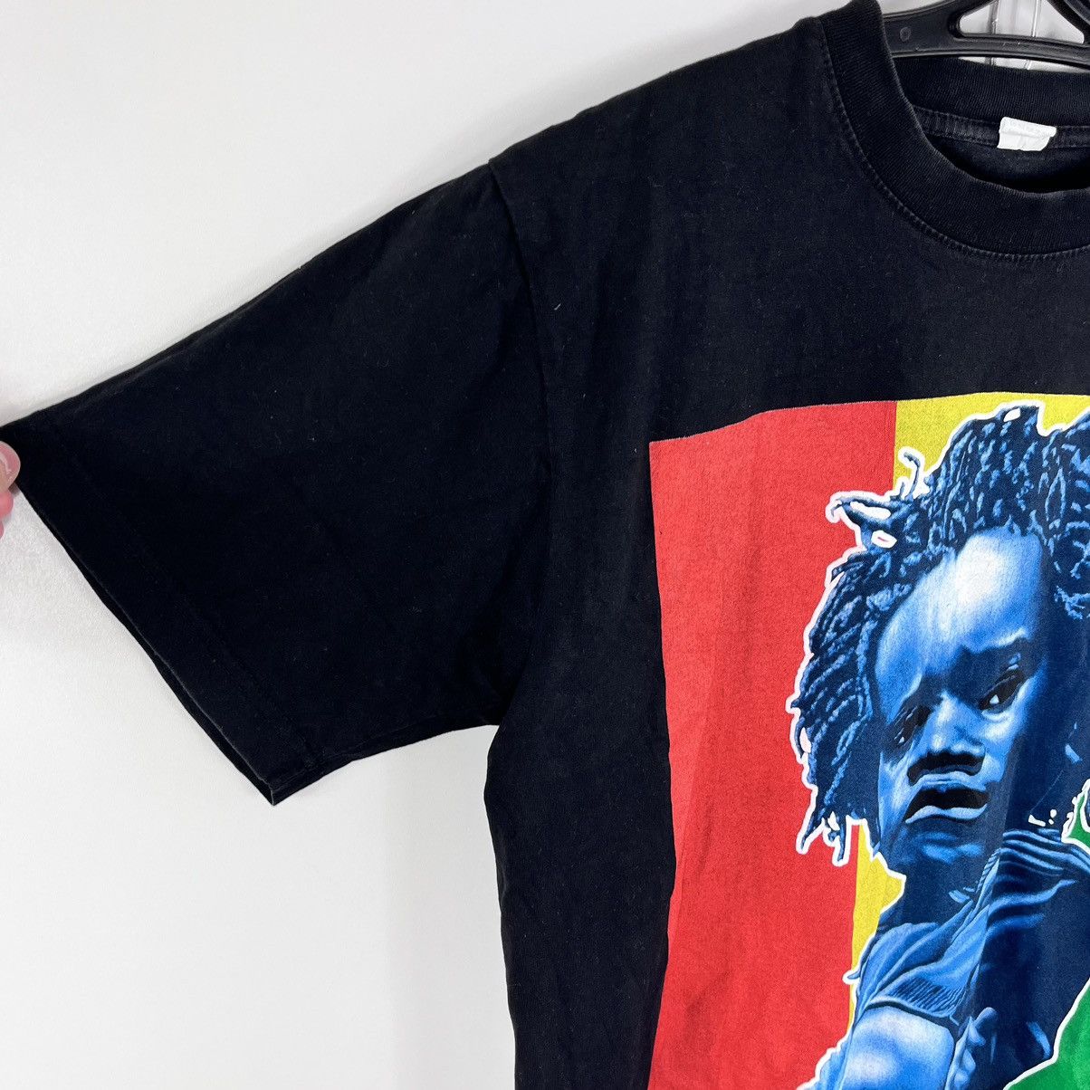 Bob Marley × Vintage Vintage 1990’s Bob Marley T-Shirt Kid Double Big Logo Size L Size US L / EU 52-54 / 3 - 3 Thumbnail