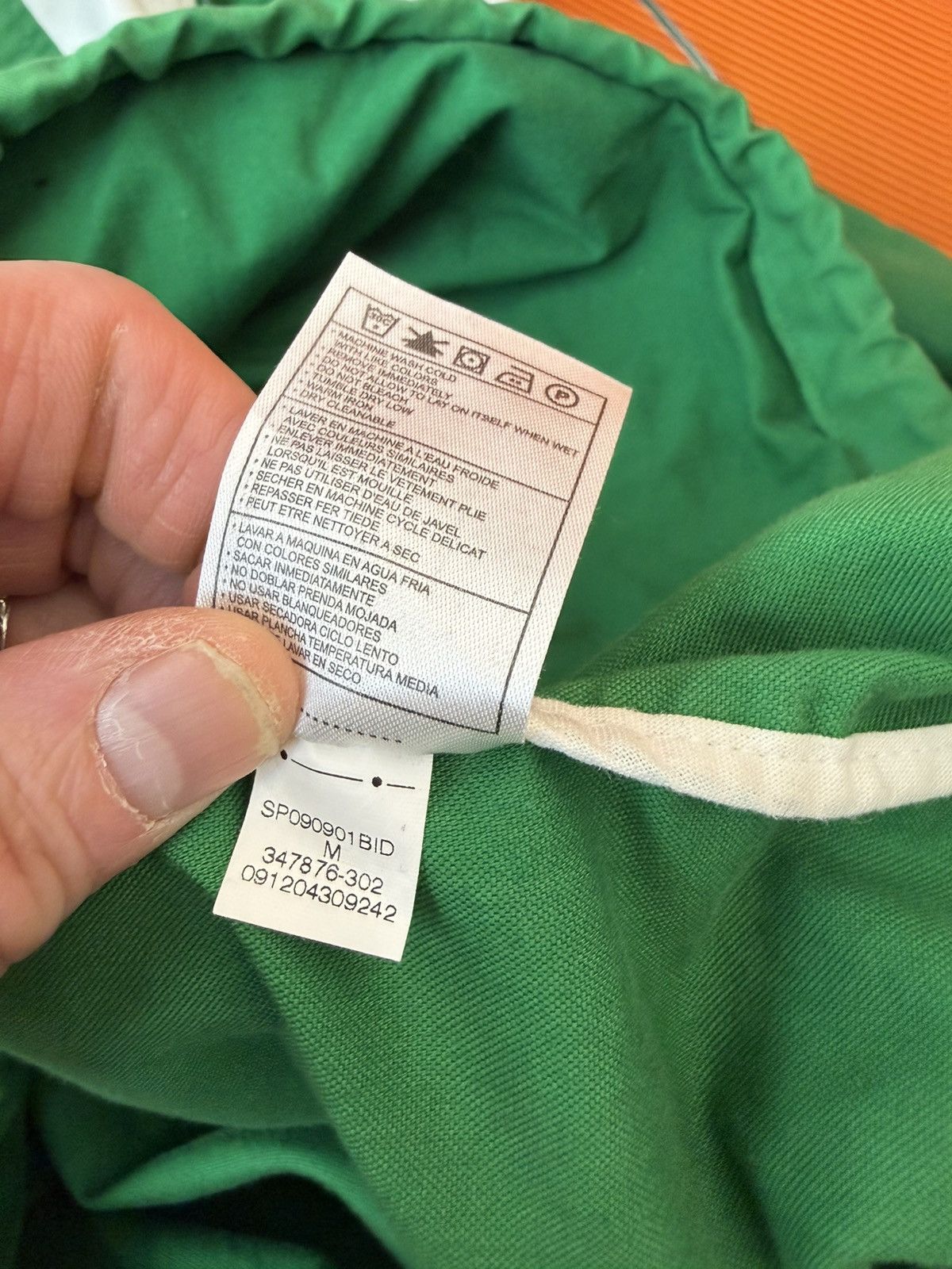 Nike × Supreme Mens Medium Green Nike SB X Supreme World Famous Jacket 2009 Size US M / EU 48-50 / 2 - 8 Thumbnail