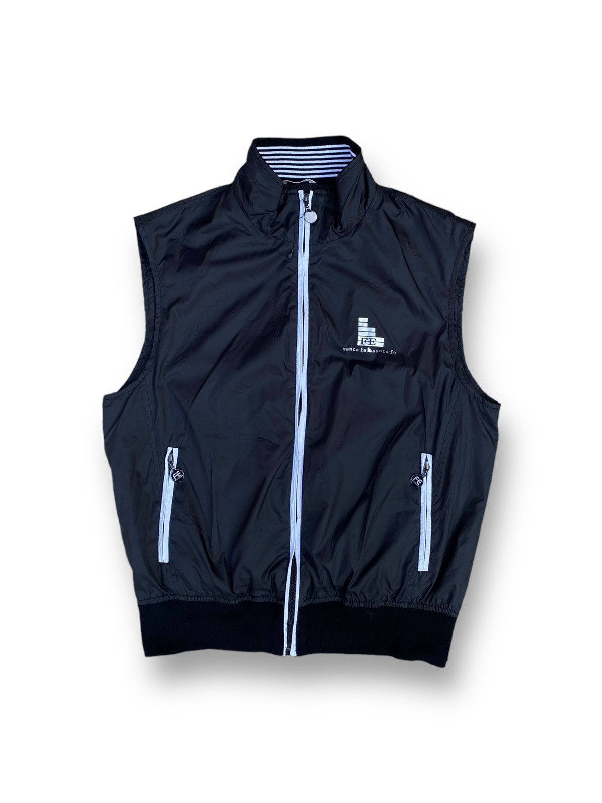 Japanese Brand × Vintage Vintage Santa Fe Full Zipper Vest. #D3 Size US L / EU 52-54 / 3 - 1 Thumbnail