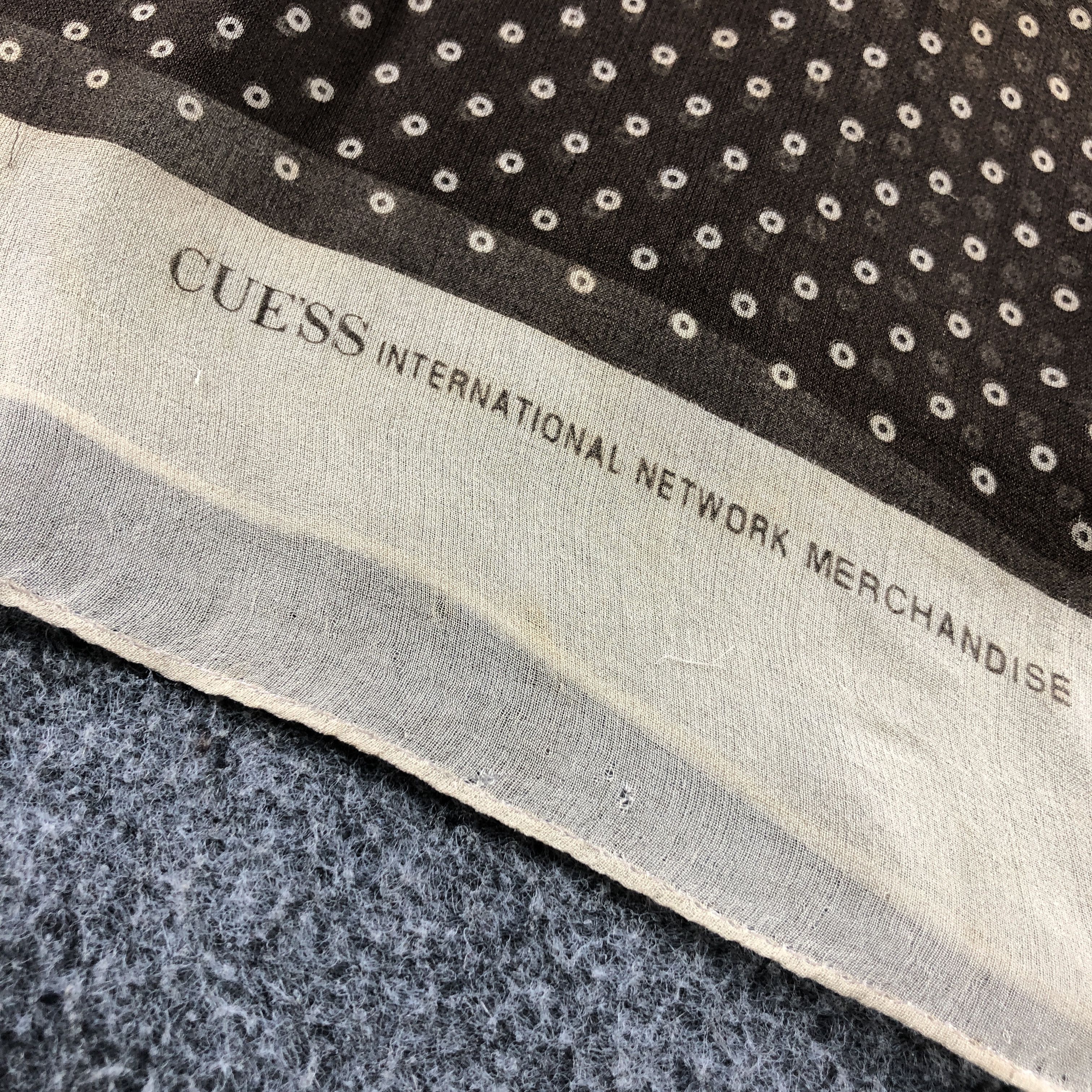 Japanese Brand Cuess Floral Silk Stole Silk Scarf M1397 Size ONE SIZE - 8 Thumbnail