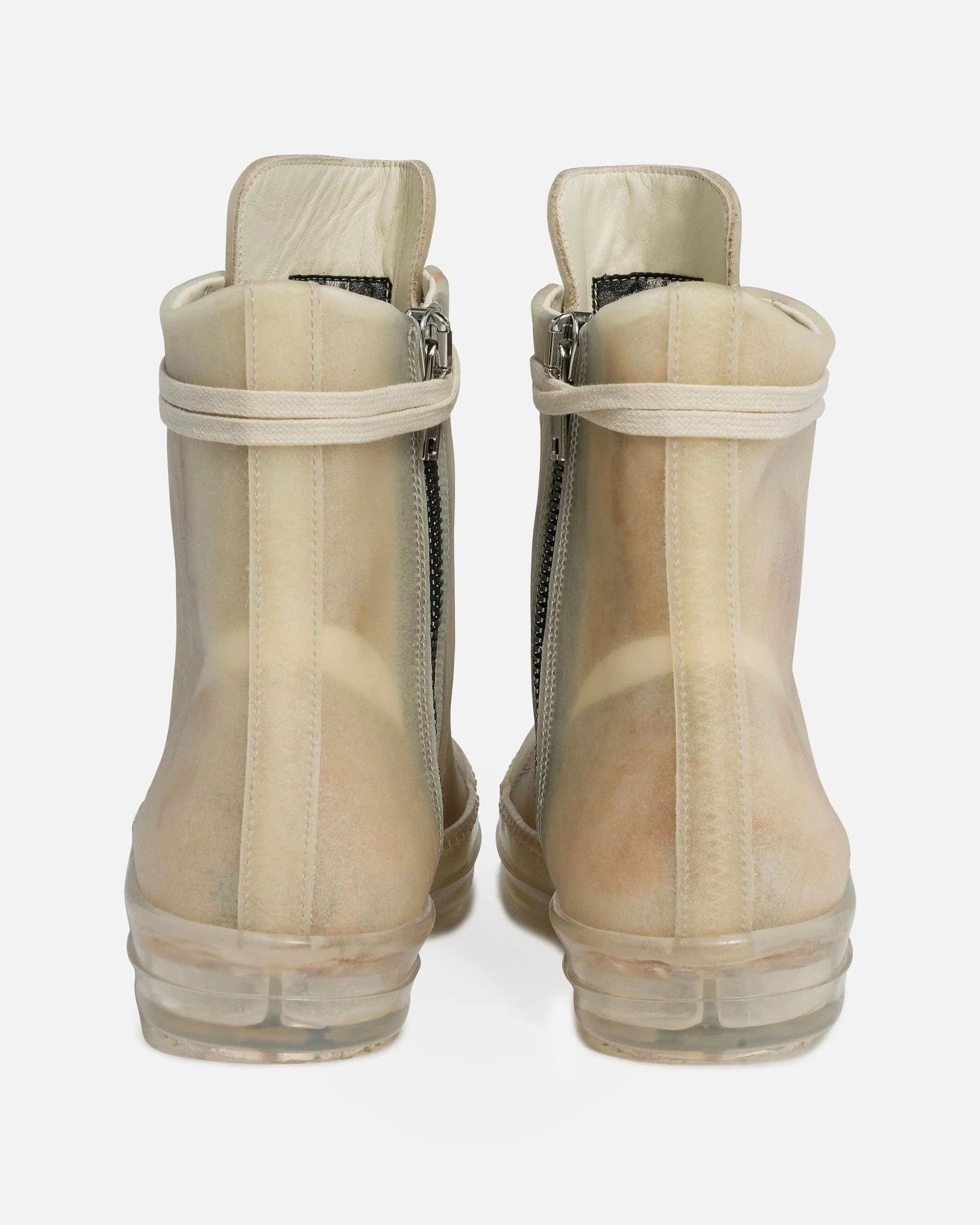 Rick Owens Rick Owens EDFU Ramones Natural/Clear IT41 Size US 8 / EU 41 - 3 Thumbnail