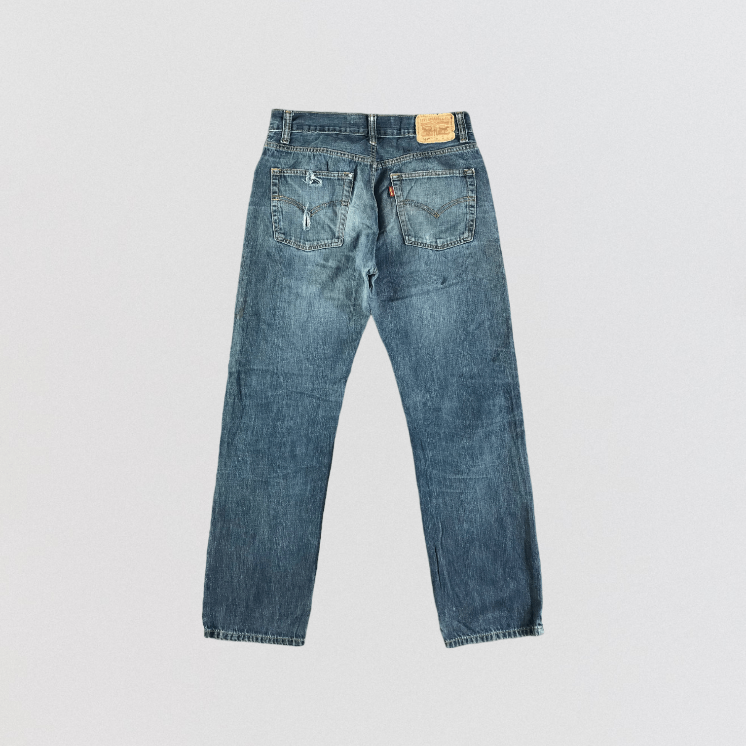 Levi's × Vintage Vintage Blue Wash Levis 514 Jeans-JM3473 Size 29" - 2 Thumbnail