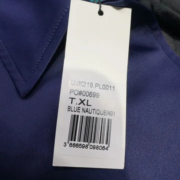 AMI Ami Paris Navy Logo Pattern Jacket -2507 Size US XL / EU 56 / 4 - 6 Thumbnail