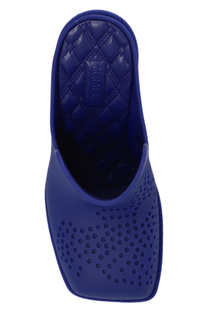 Burberry o1w1db10125 Rubber Highland Mules in Blue Size US 5 / IT 35 - 6 Thumbnail