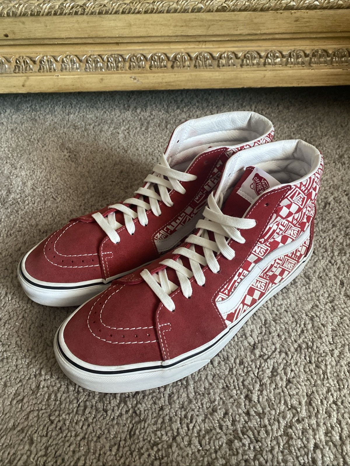 Vans Vans off the wall sk8 hi top sneakers size 10 Size US 10 / EU 43 - 22 Thumbnail