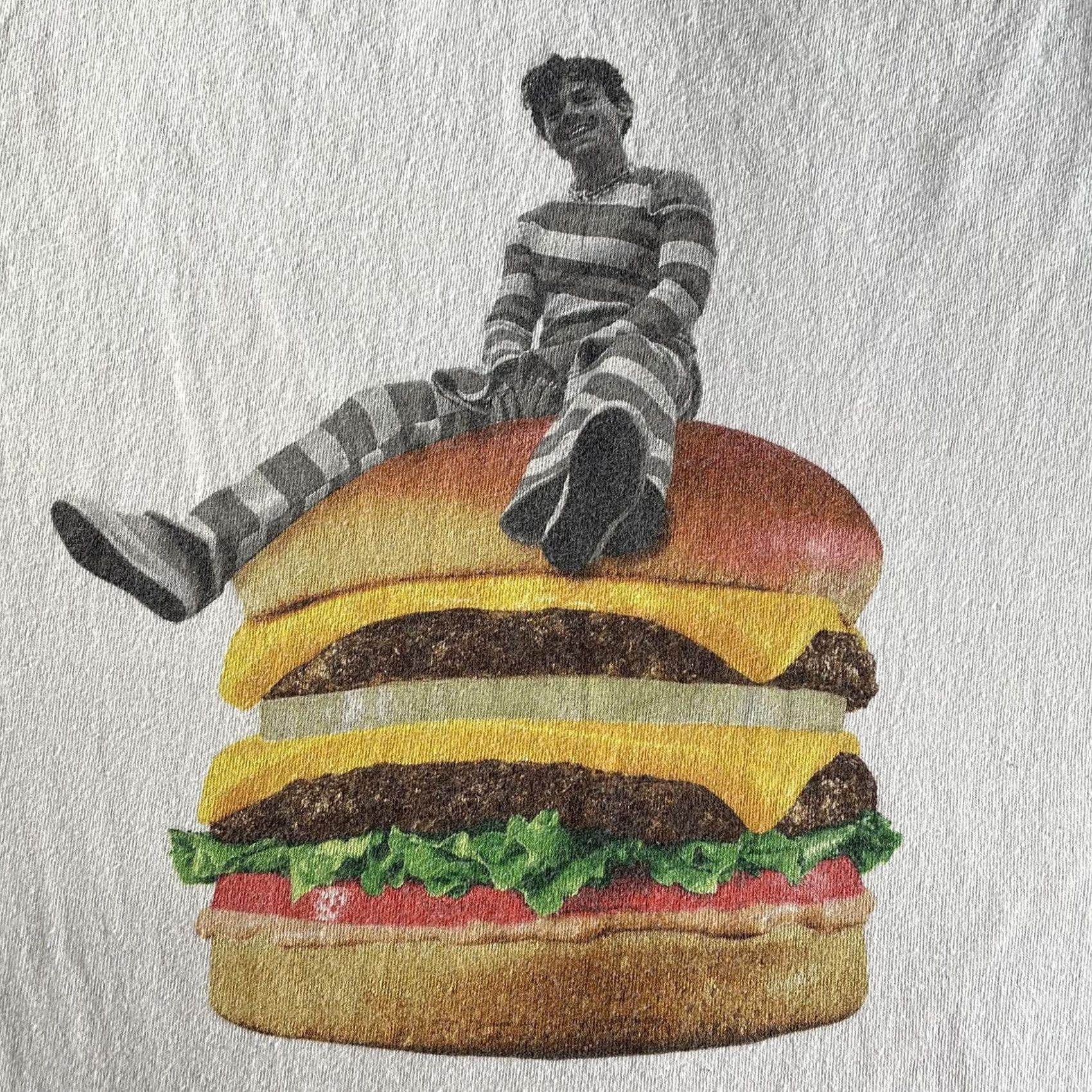 Vintage VINTAGE Harry Styles Shirt Mens Small White Burger Graphic LA Residency Kia Forum Tee Size US S / EU 44-46 / 1 - 2 Thumbnail