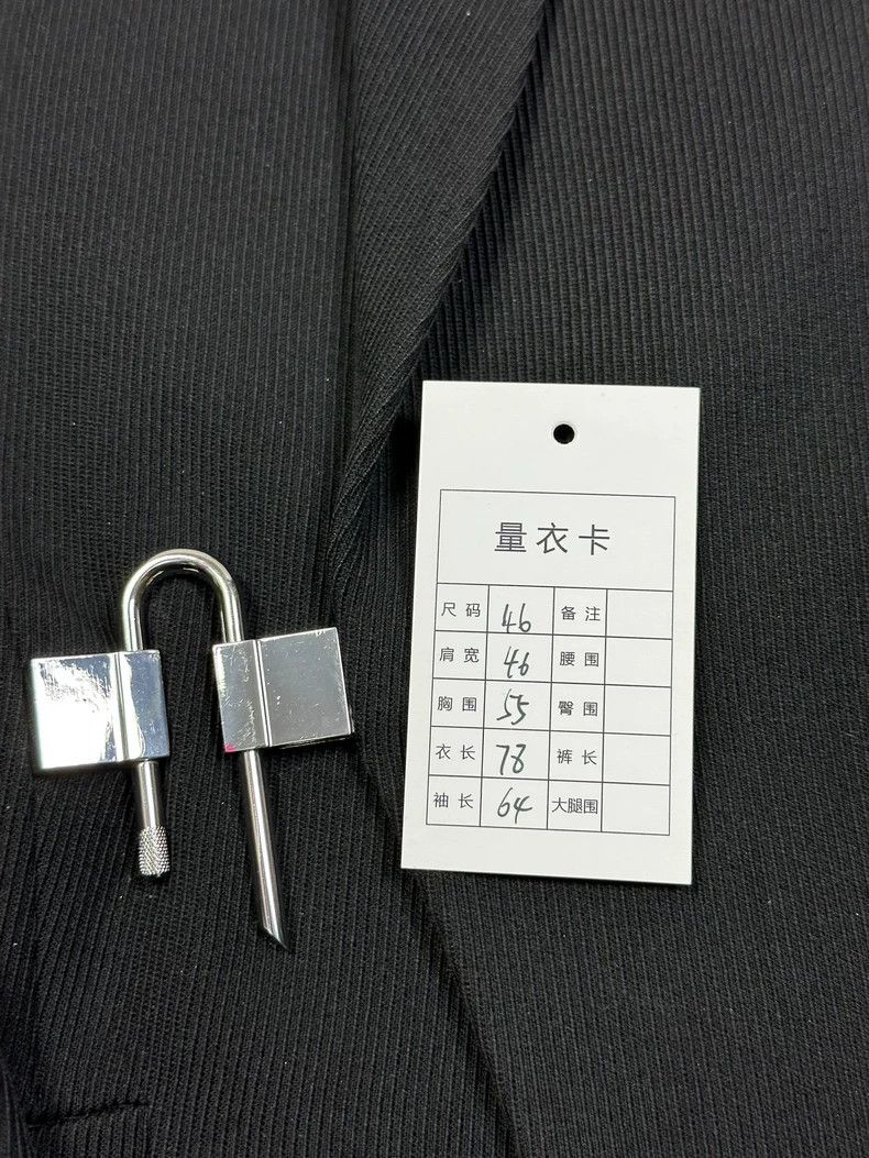 Givenchy Givenchy Size46 Black buckle casual suit 46 size / 98 new / Size US XL / EU 56 / 4 - 6 Thumbnail