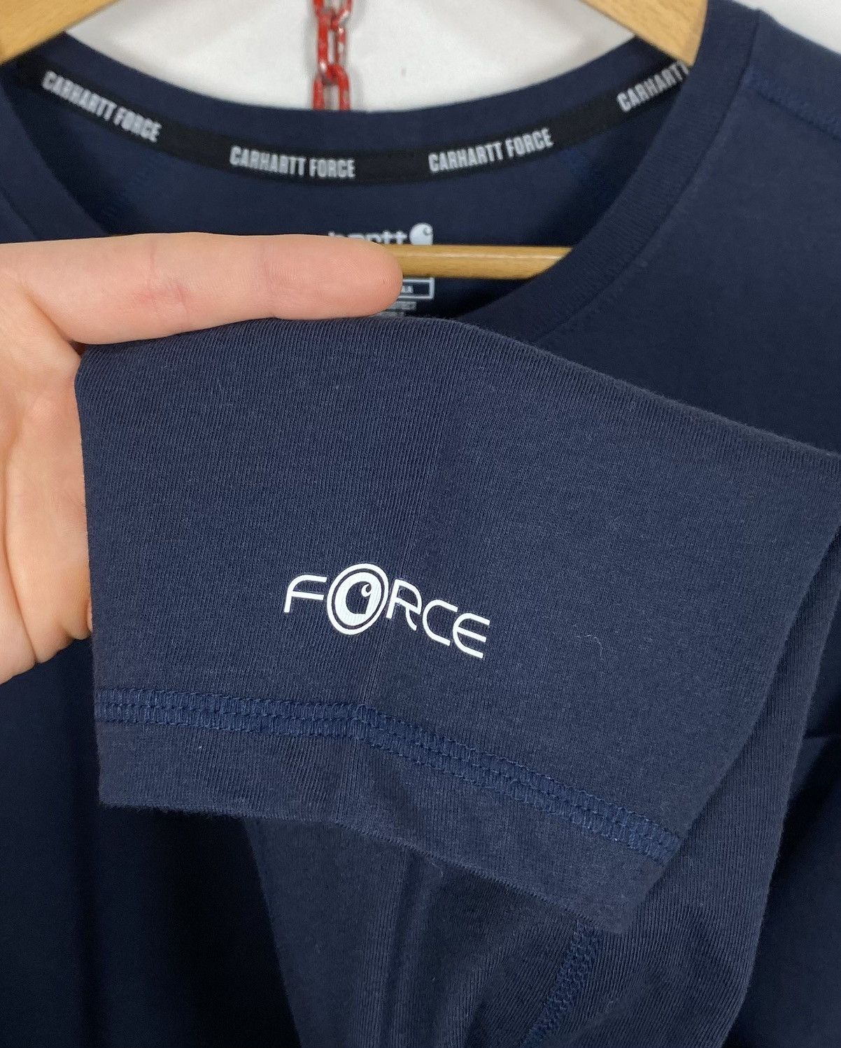Carhartt Carhartt Force Long Sleeve T-shirt Relaxed Fit Tee Pocket Size US XXL / EU 58 / 5 - 6 Thumbnail
