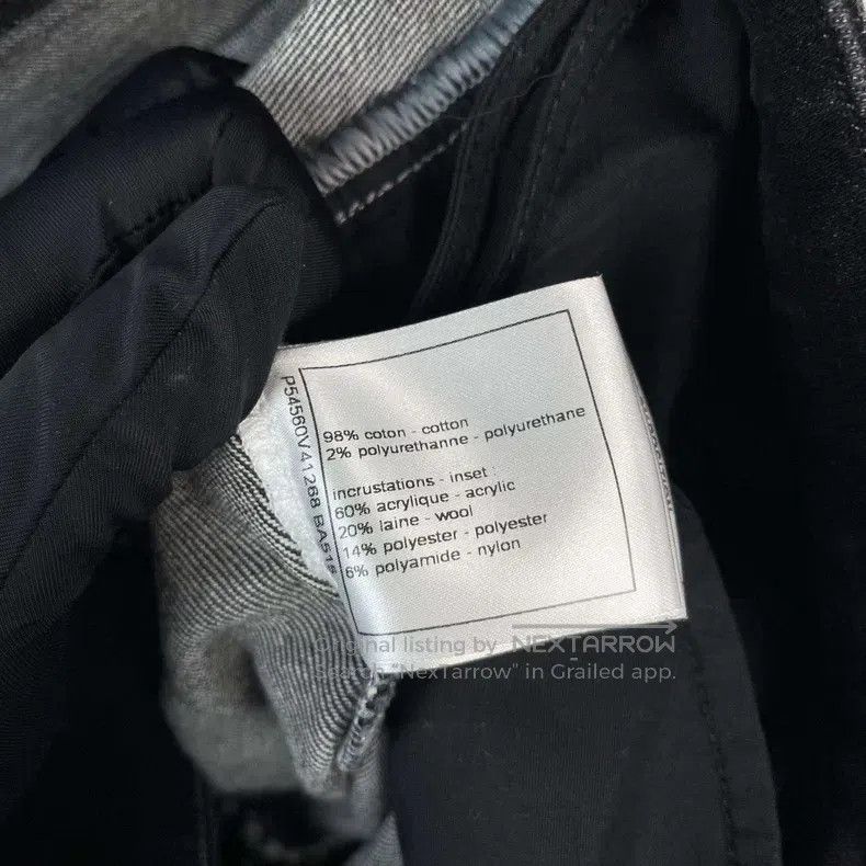 Chanel Chanel Black denim shorts Size 42" / US 20 - 7 Thumbnail