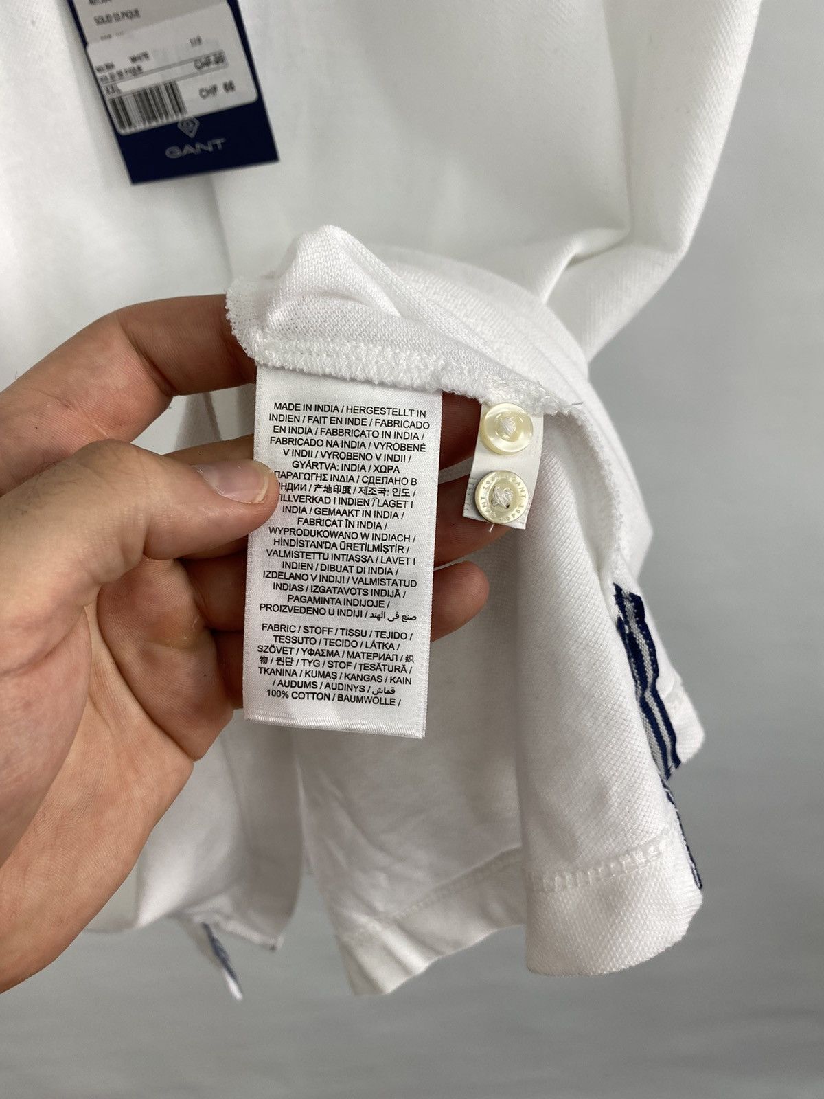 Gant 🇺🇸 Vintage Gant Polo T-Shirt Retro Rare Hype Y2K Size US XL / EU 56 / 4 - 8 Thumbnail