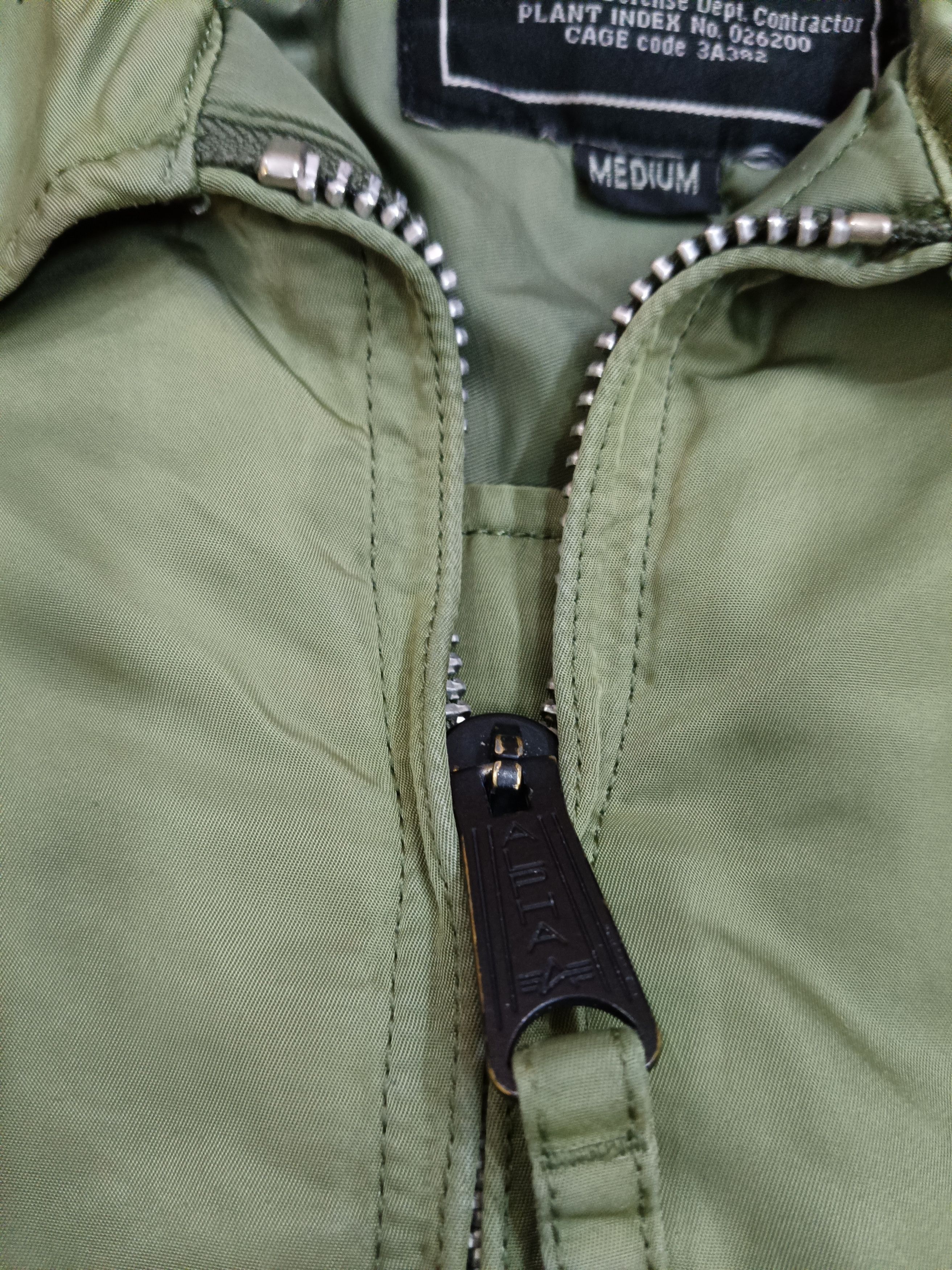 Alpha Industries × Vintage Vintage Alpha Bombers Size US M / EU 48-50 / 2 - 7 Thumbnail