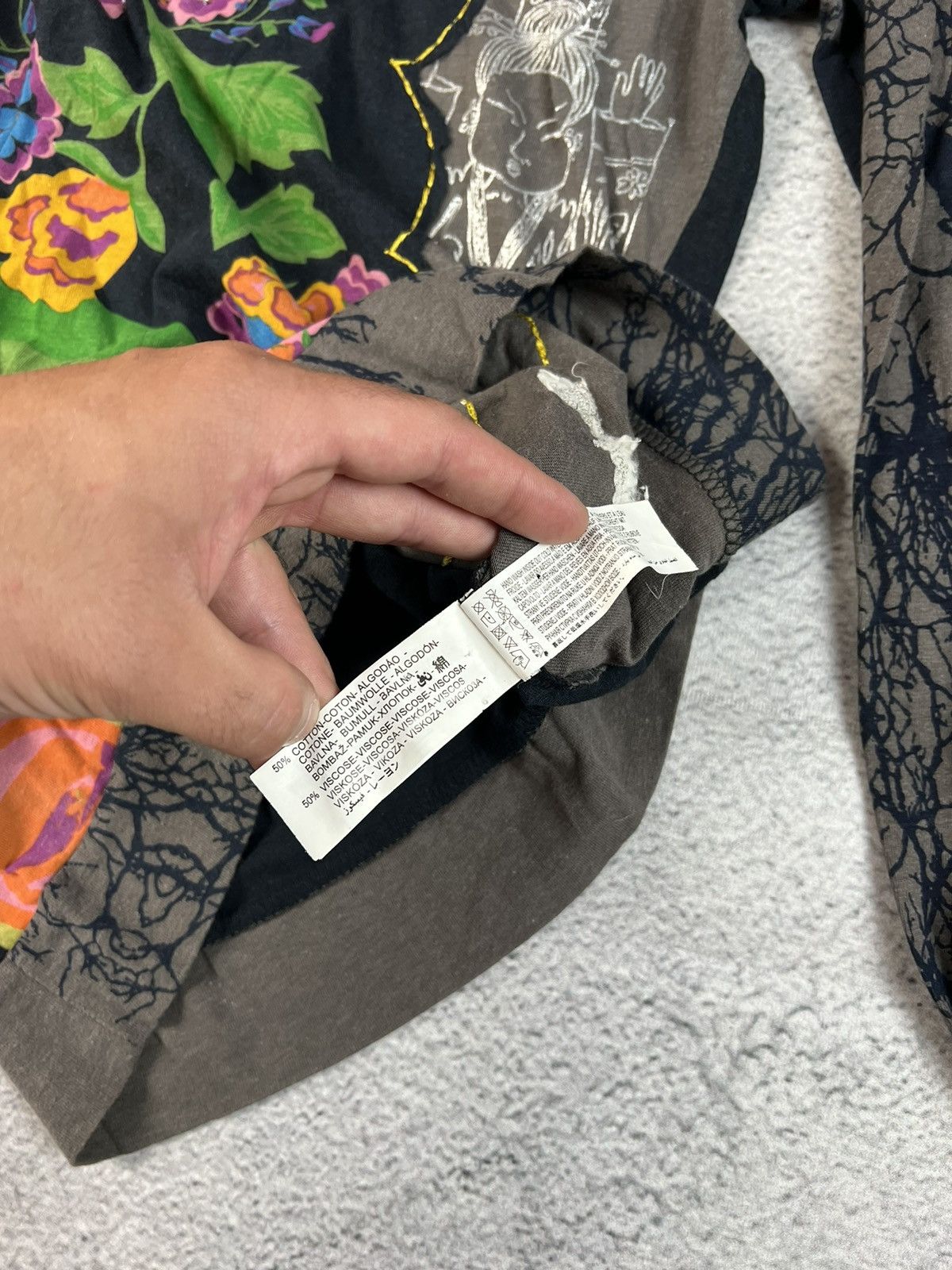Desigual Desigual multicolour streetwear ladies blouse Size M / US 6-8 / IT 42-44 - 10 Thumbnail