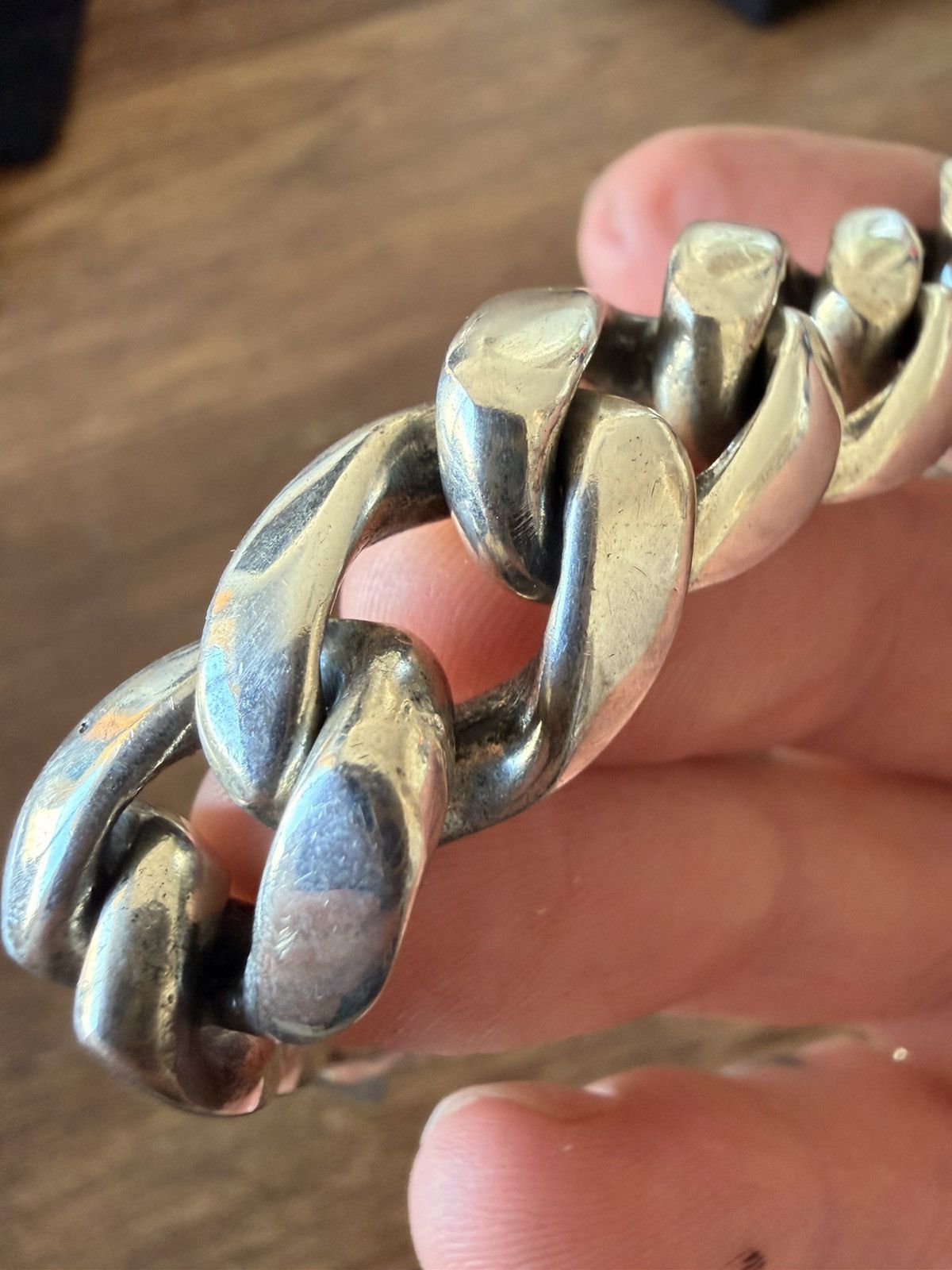 Chrome Hearts Chrome Hearts Cuban Bracelet 100% Authentic RARE Floral Size ONE SIZE - 12 Thumbnail