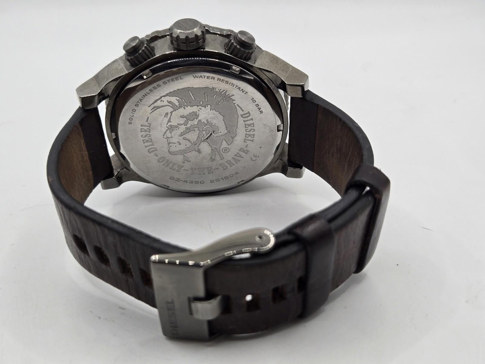 Diesel Diesel Double Down Men's Watch DZ4350. Runs. DEFECT - READ. Size ONE SIZE - 7 Thumbnail