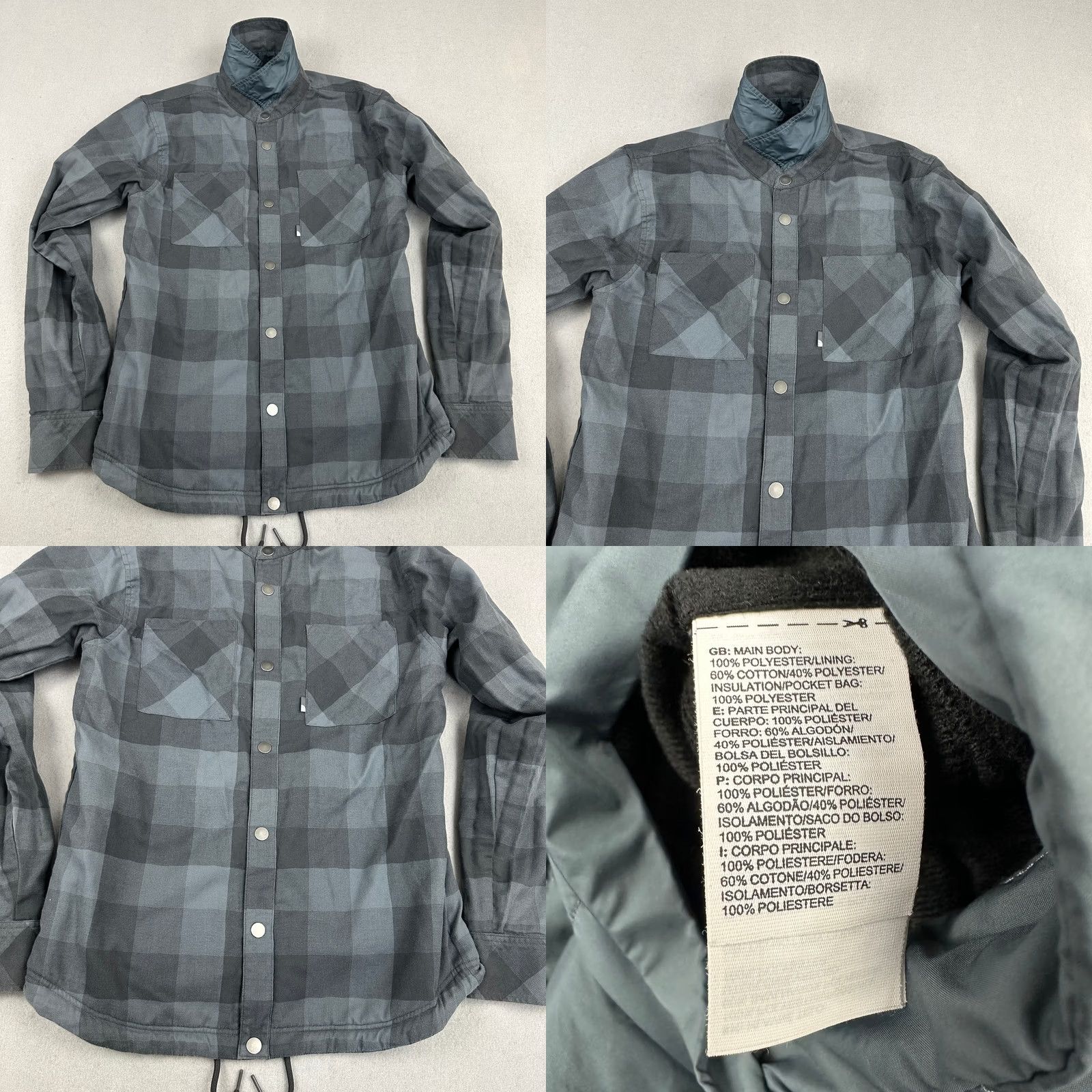 The North Face The North Face Jacket Men L Gray Reversible Pockets Outdoor Windbreaker Size US L / EU 52-54 / 3 - 8 Thumbnail