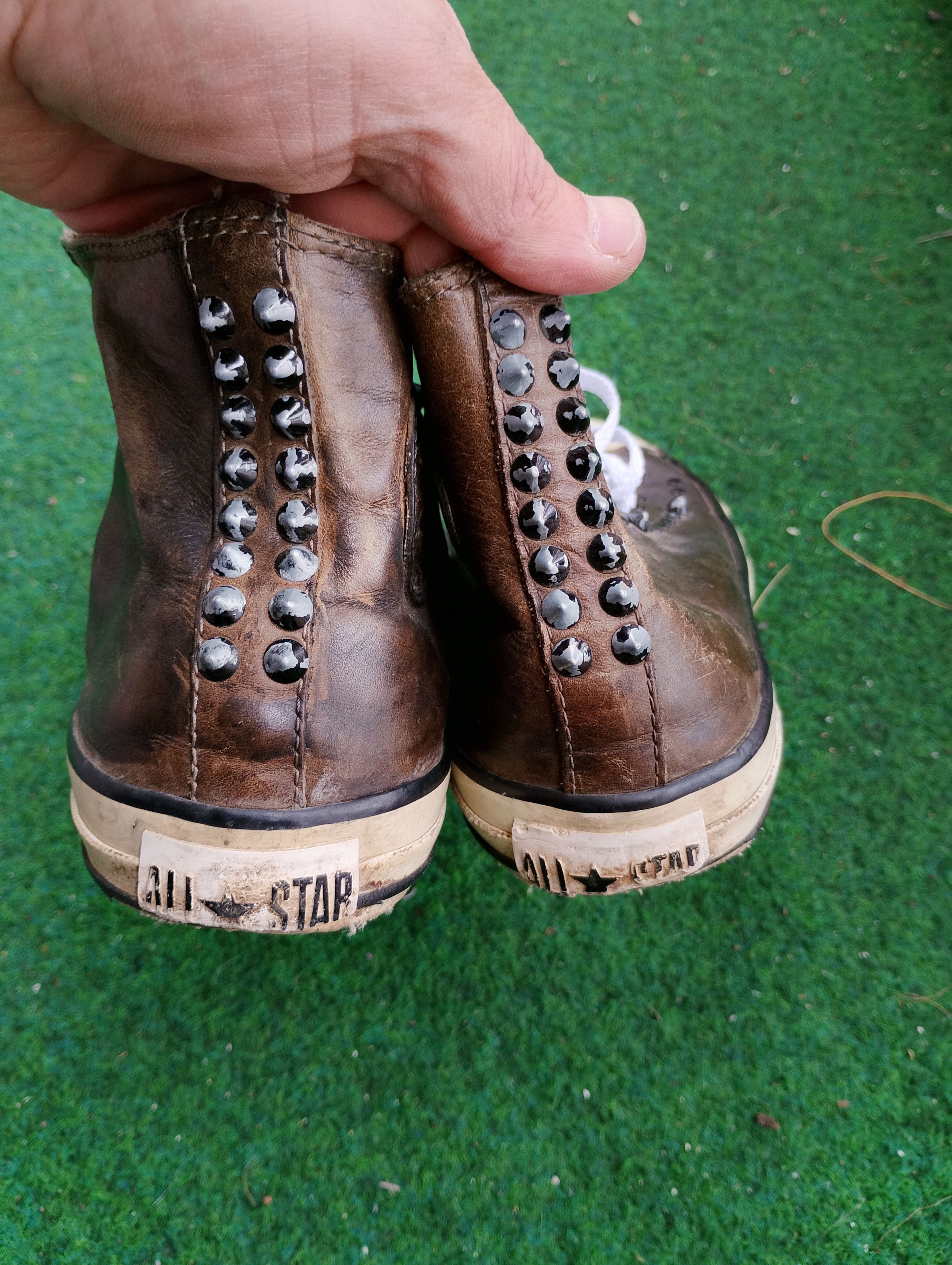 John Varvatos Converse x John Varvatos All Star Studded Hi trainers 6.5 Size US 6.5 / EU 39-40 - 11 Thumbnail