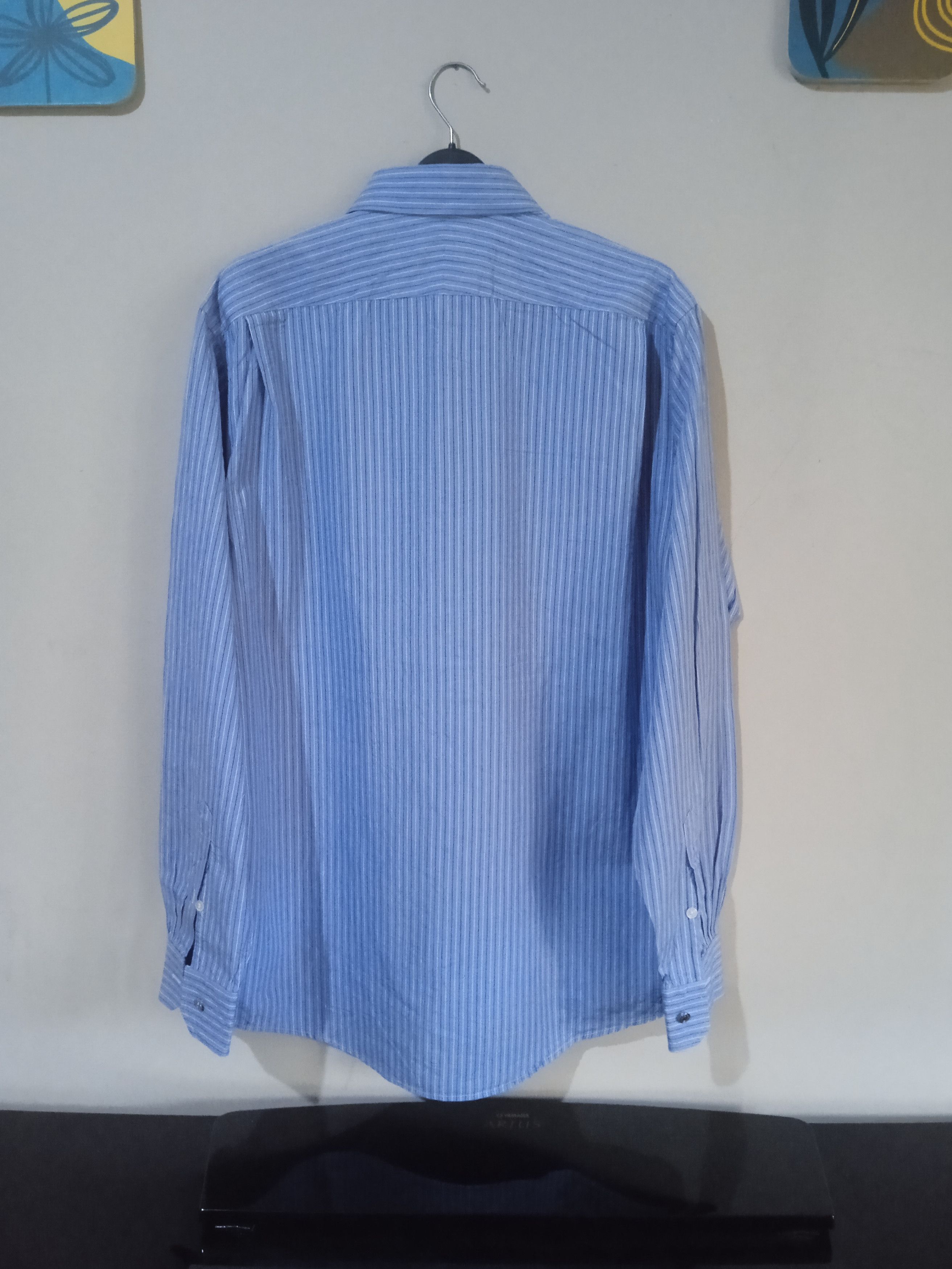 Hermes Hermes Striped Shirt Made in France Size US L / EU 52-54 / 3 - 9 Thumbnail